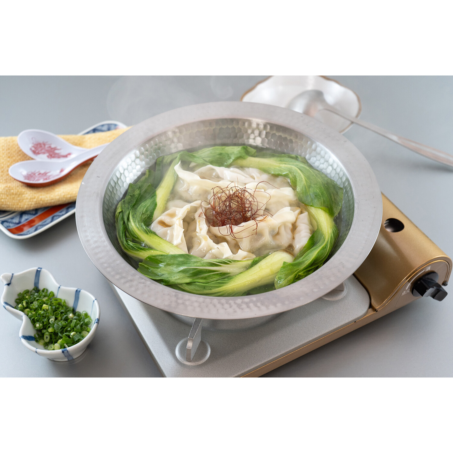 彩食庵 ＩＨ対応ガラス蓋付 よせしゃぶ鍋 ２６ｃｍ