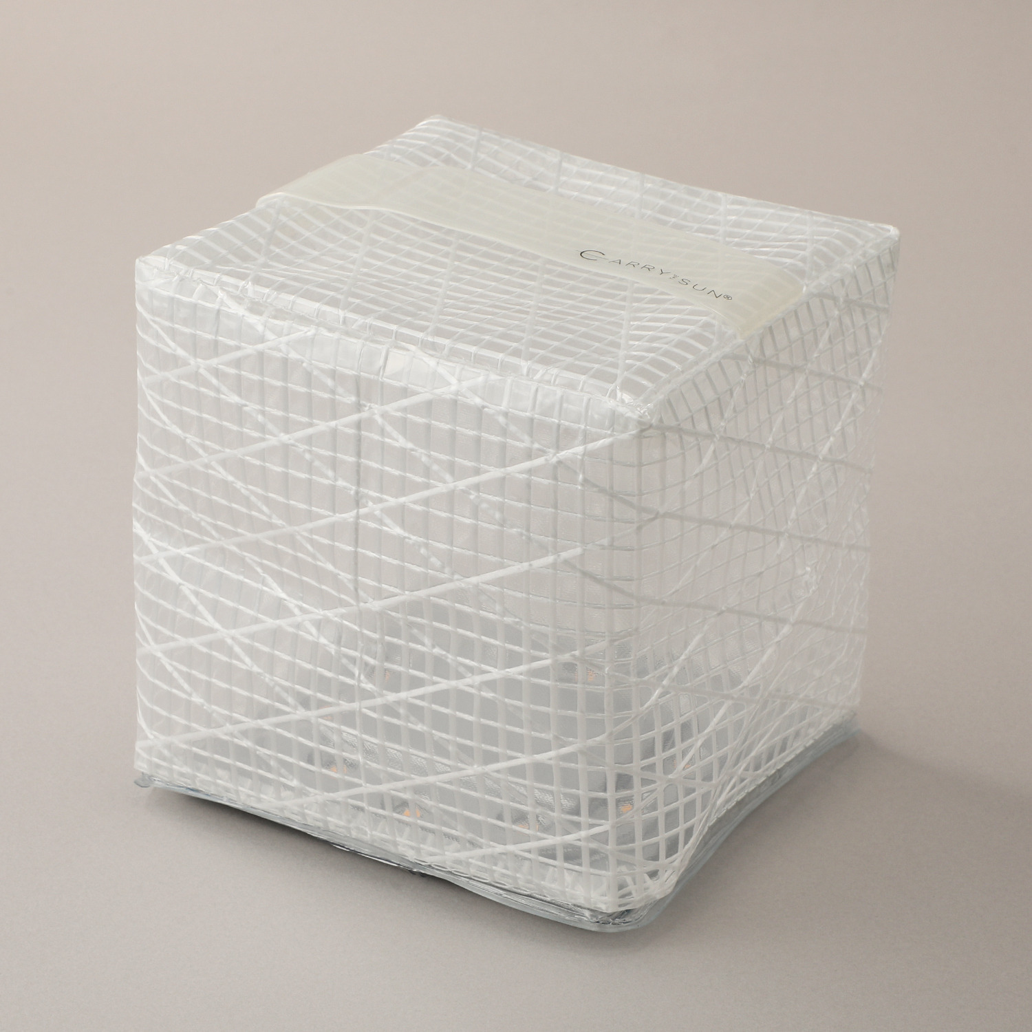 軽くて折りたためる！ ソーラー充電式ライト キャリー・ザ・サン ウォームライト オーロラポーチ付