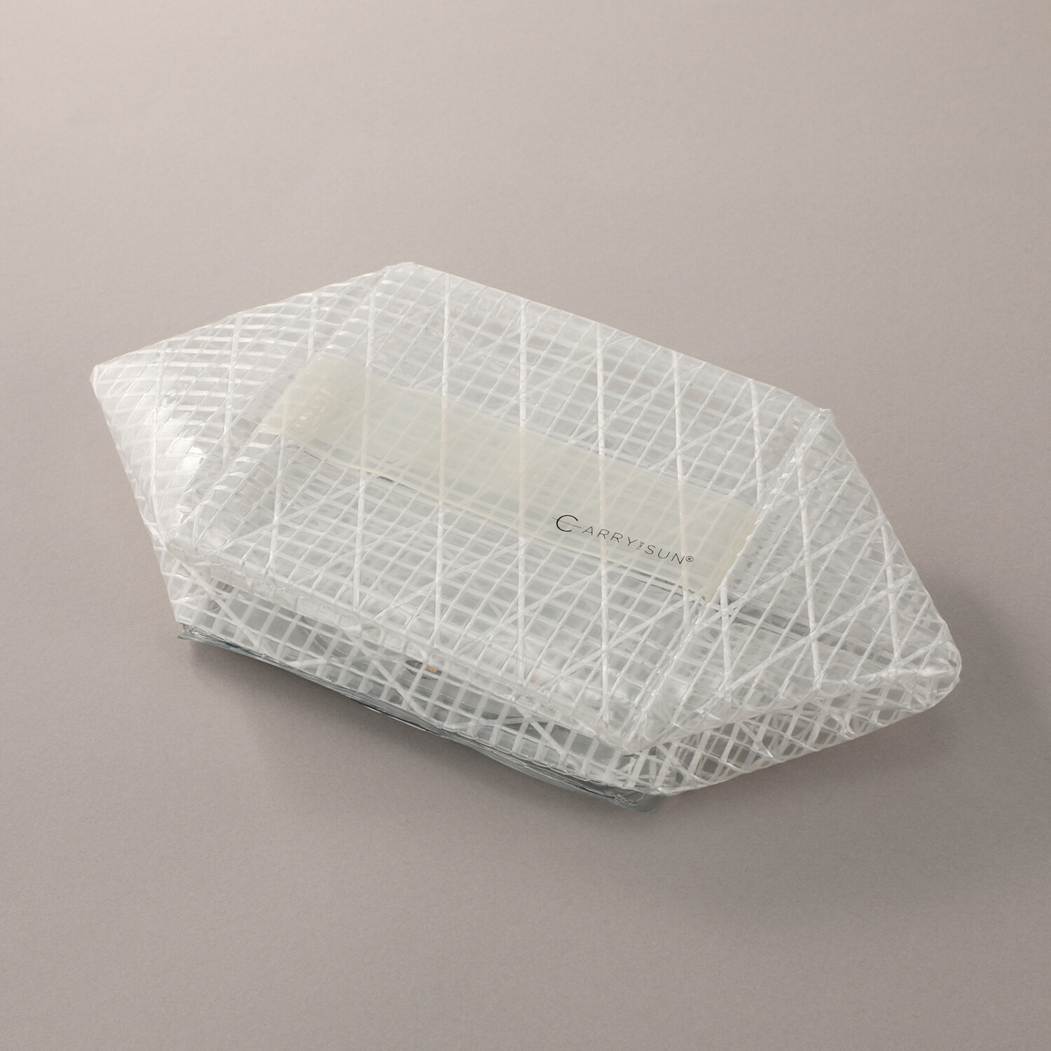 軽くて折りたためる！ ソーラー充電式ライト キャリー・ザ・サン ウォームライト オーロラポーチ付