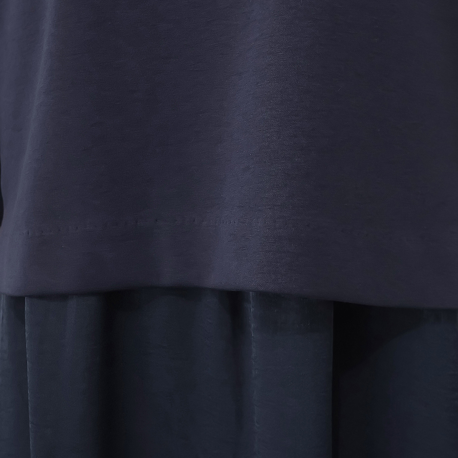 イロプライム 一枚で楽ちん！ スレンダー見せワンピース