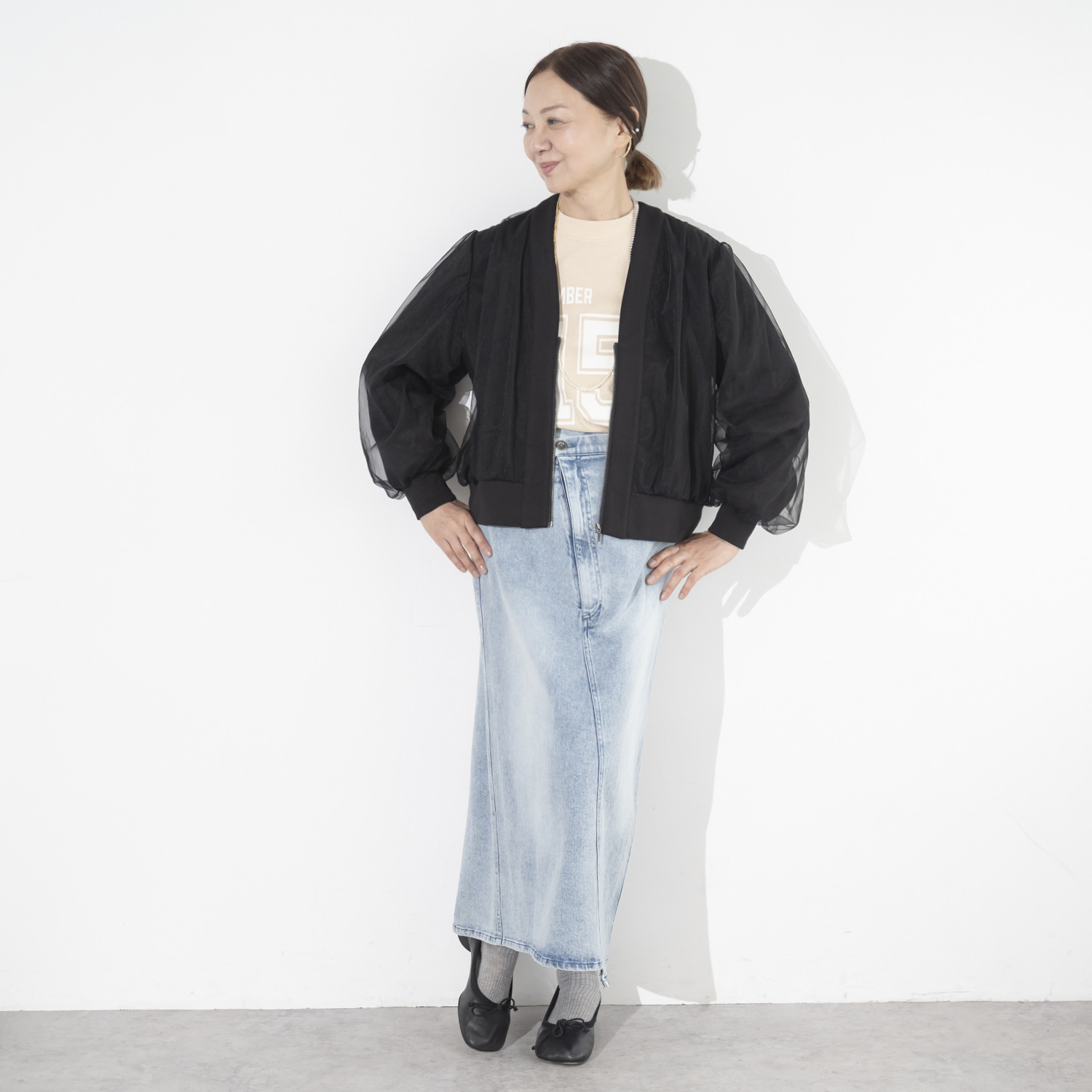 イロプライム 柔らかな素材を使用した カレッジＴシャツ