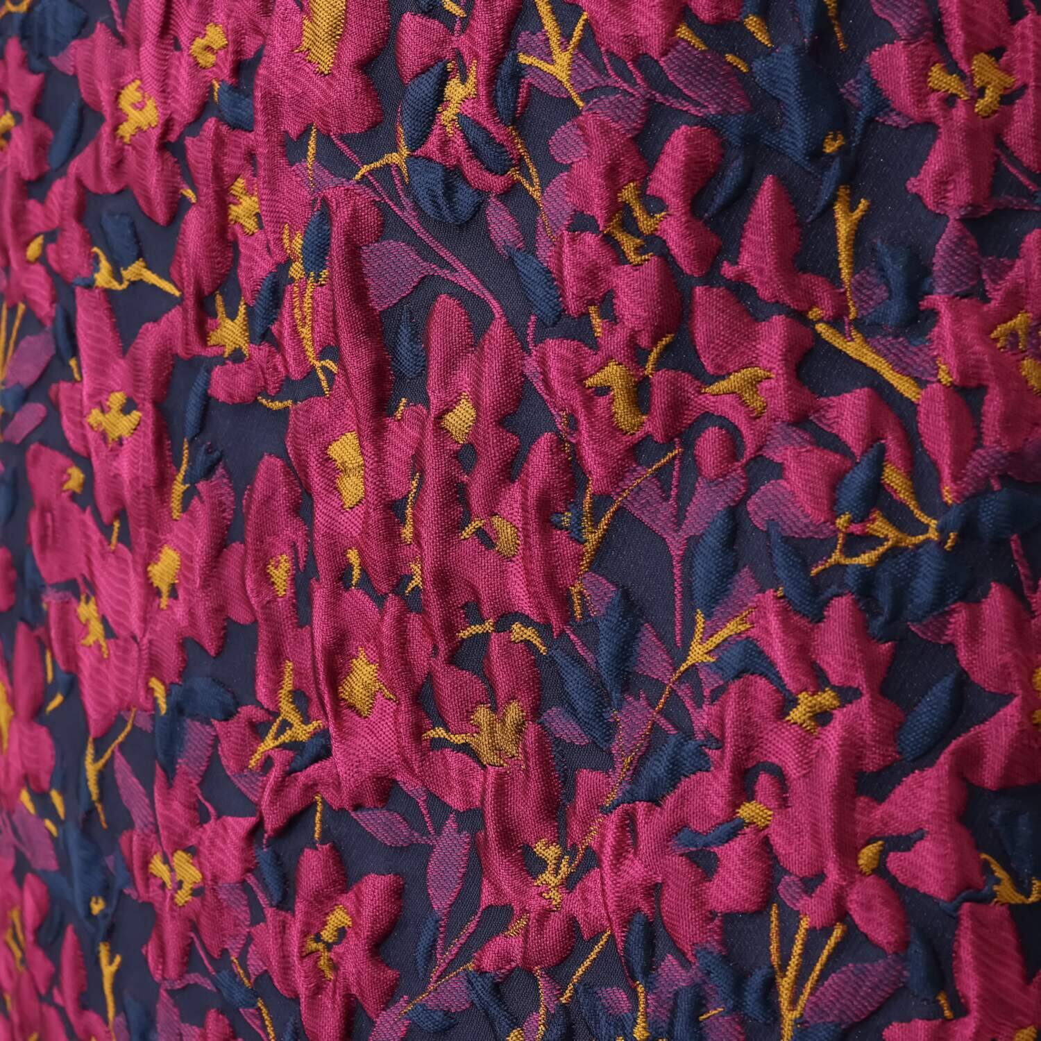 イロプライム 華やかジャガードの ナロースカート