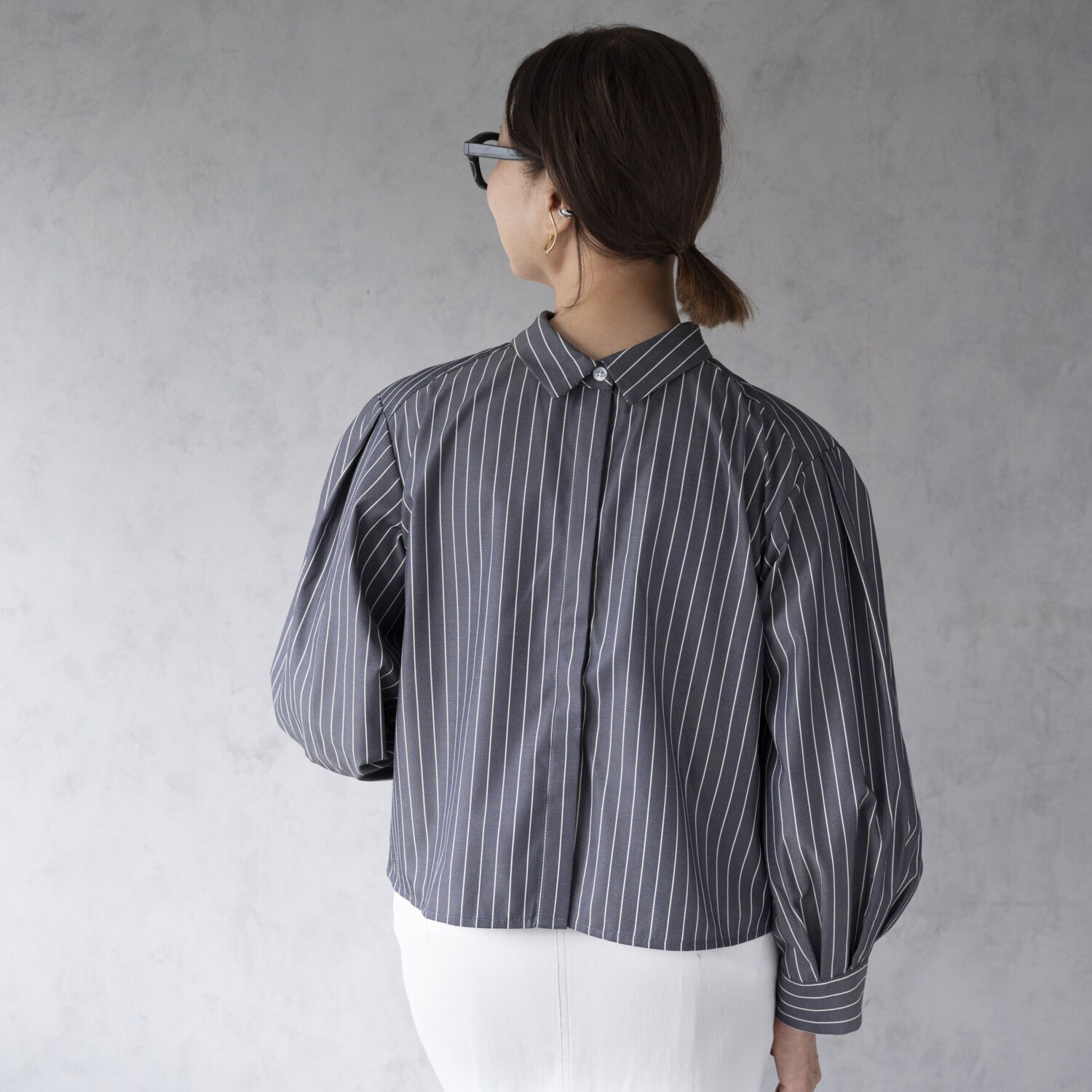 イロプライム ストライプ ２ウェイシャツ