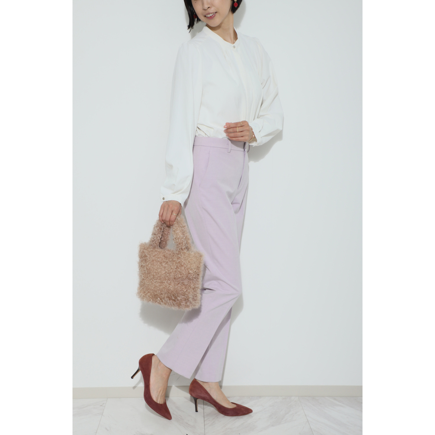 カルガンラム フルスキン ハンドバッグ