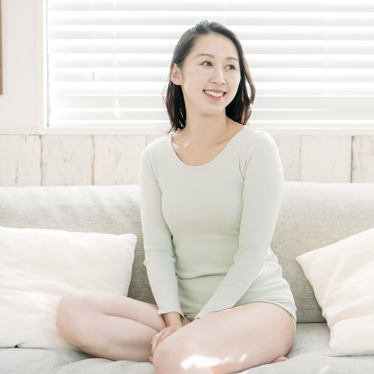 へ・エラ カラーはお任せ！ お楽しみ袋 抗菌防臭 綿混リブ長袖インナー ３枚セット