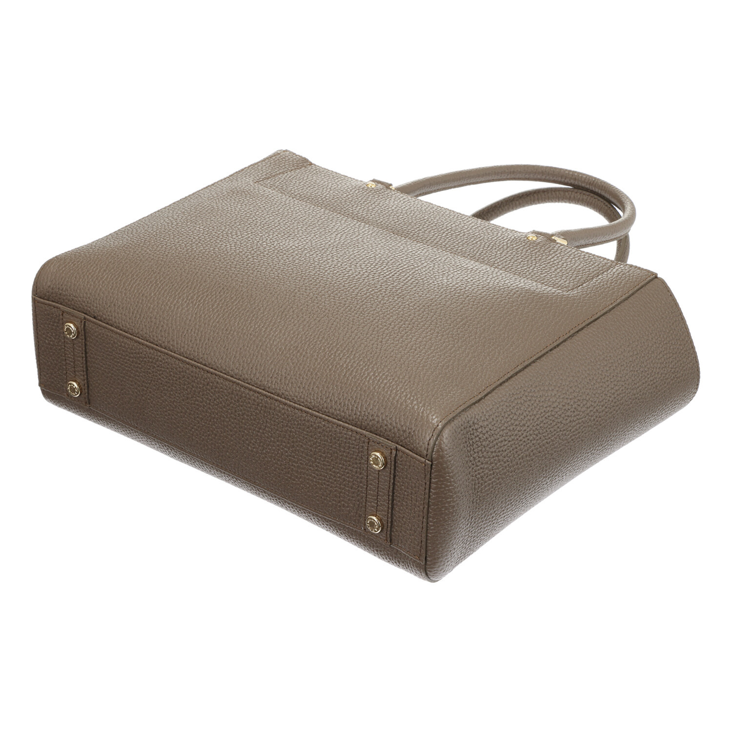 エーディーエムジェイ 牛革シュリンク型押し クレバートートバッグ