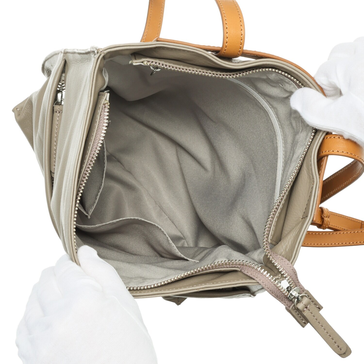 マイレ はっ水 極上カーフレザー リュック