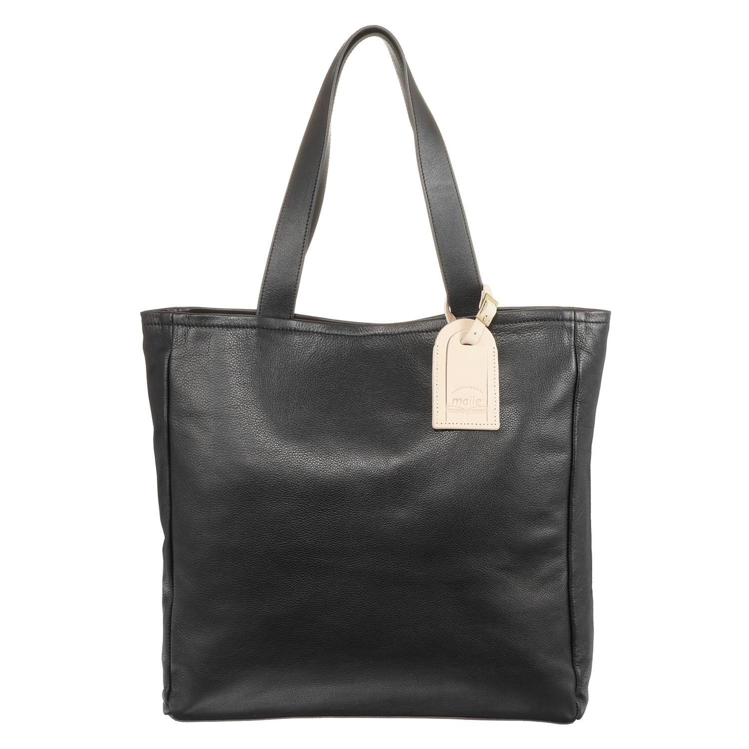 マイレ はっ水 極上カーフレザー トートバッグ