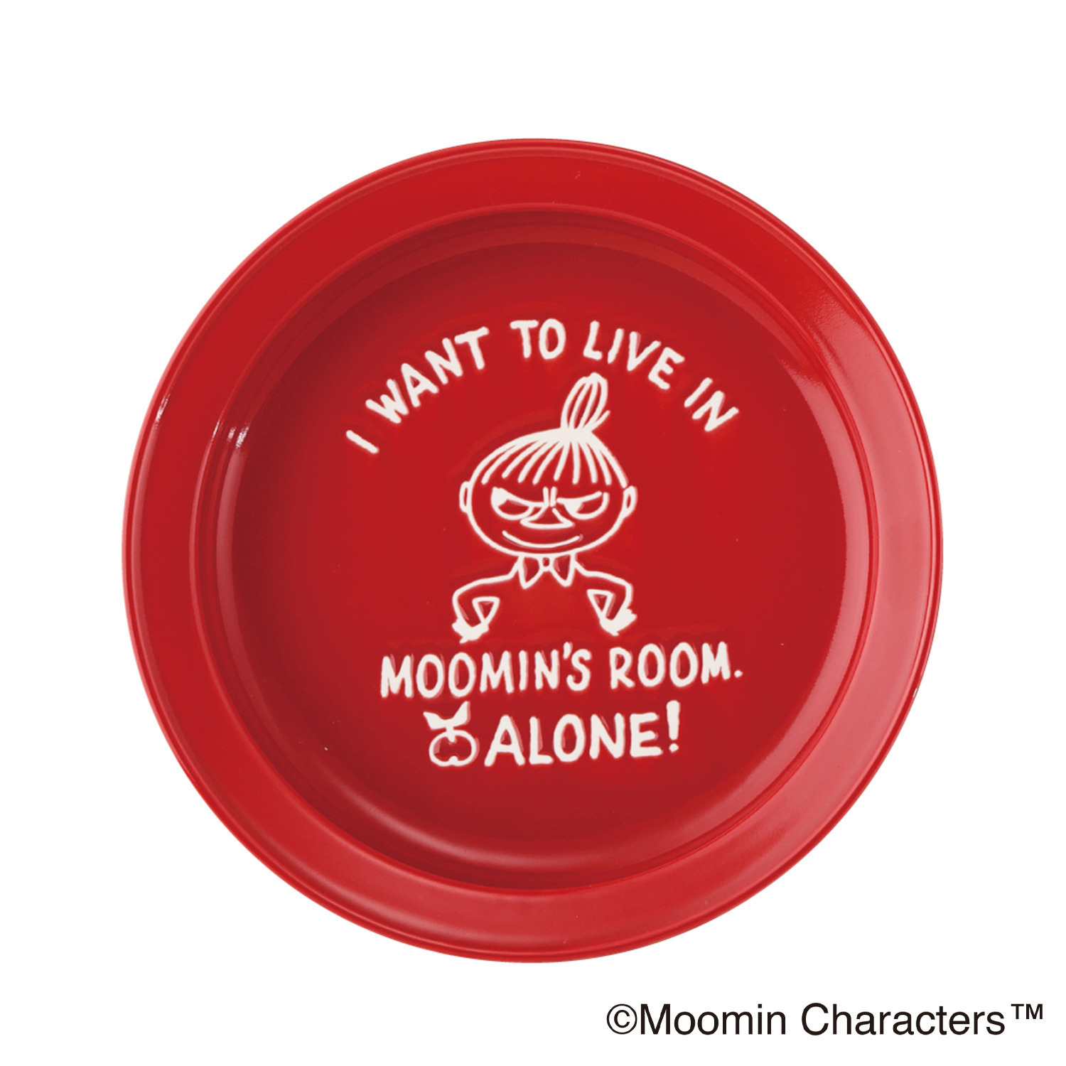 ムーミン 日本製 ｋｉｒｊｅ（キリエ） すくいやすいカレー皿 Ｌサイズ（２１．５ｃｍ）