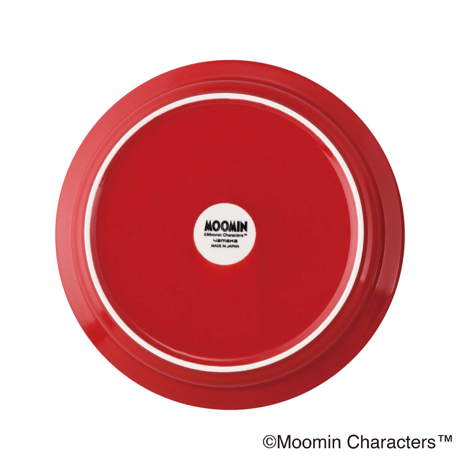 ムーミン 日本製 ｋｉｒｊｅ（キリエ） すくいやすいカレー皿 Ｌサイズ（２１．５ｃｍ）