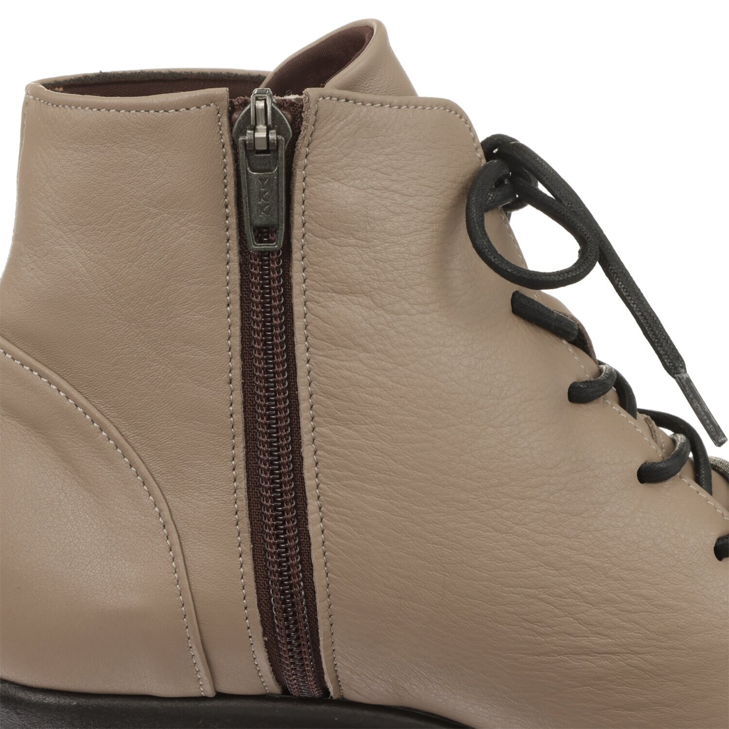 マイレ 日本製 はっ水極上カーフレザー 軽量レースアップブーツ