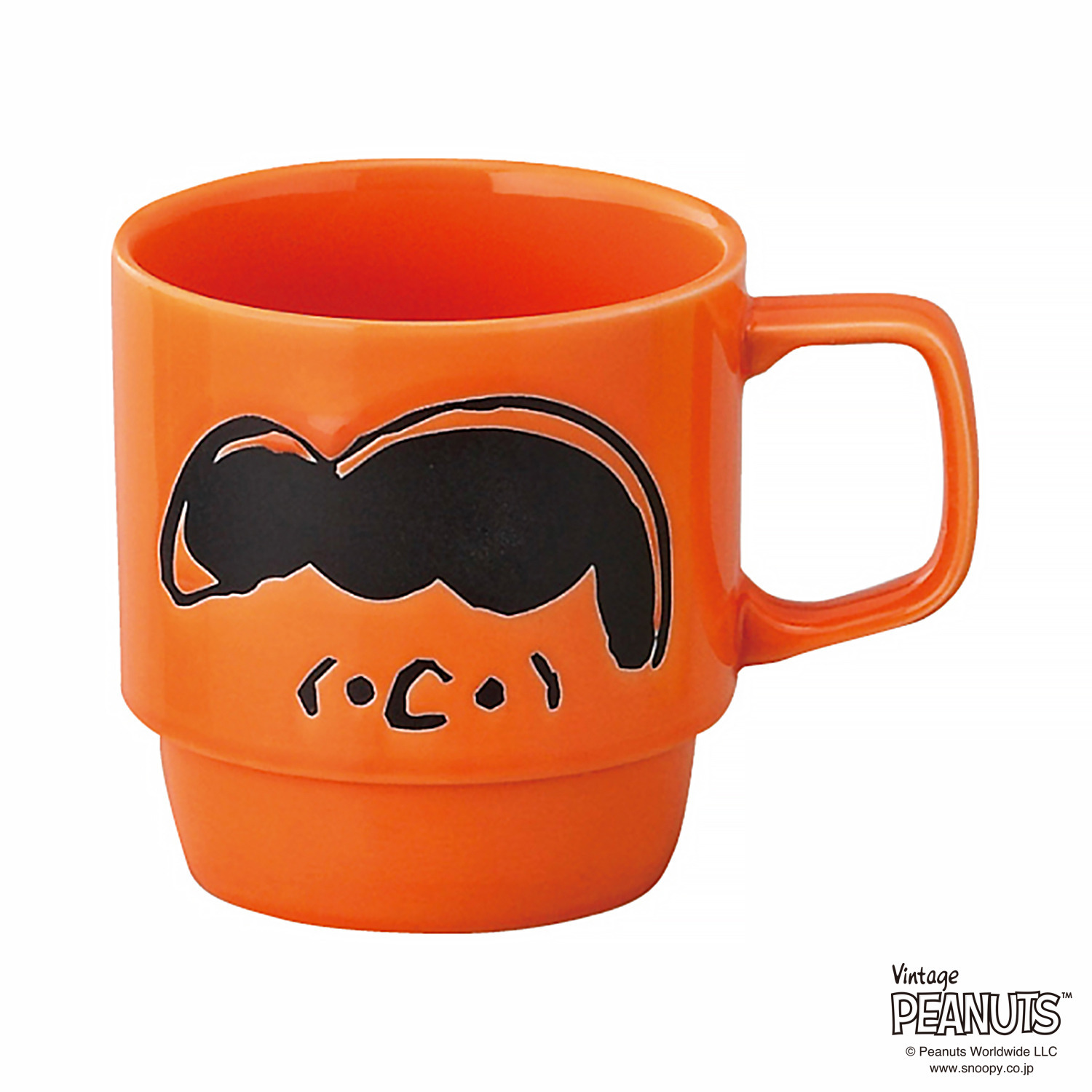 ＰＥＡＮＵＴＳ スタック可能 日本製マグカップ