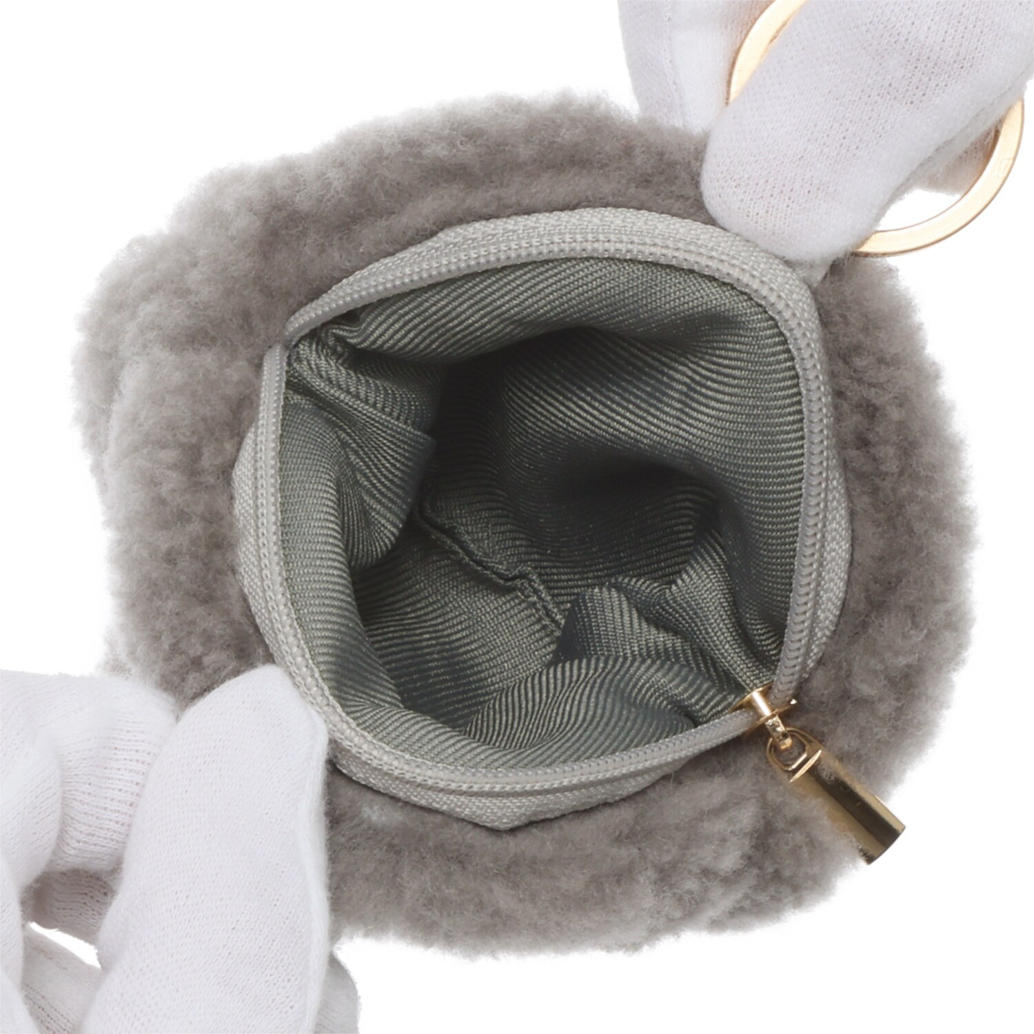 ティエドゥール ムートンの ワンちゃんチャームポーチ