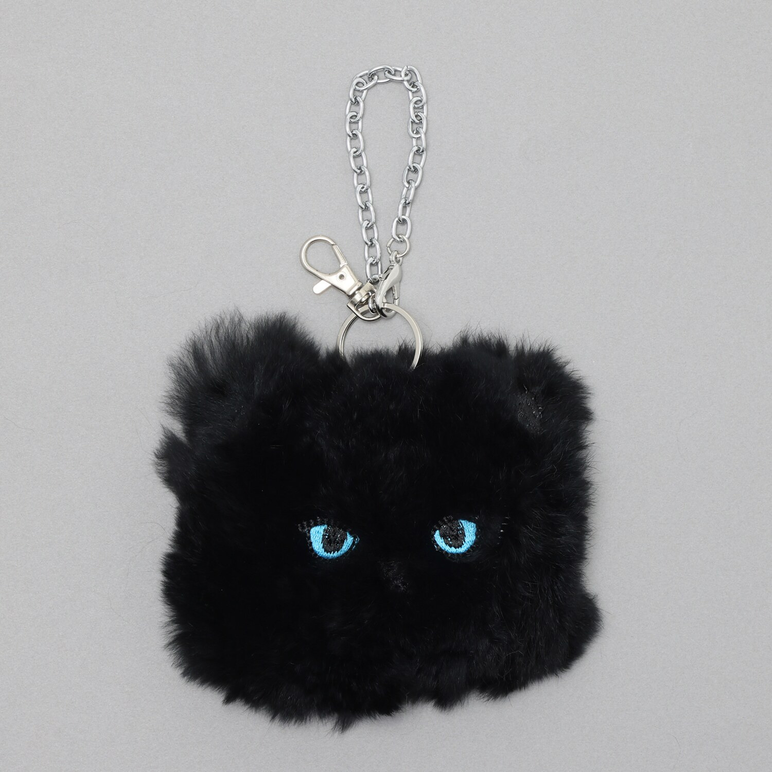 ティエドゥール レッキスラビットで作った 猫ちゃん チャームポーチ