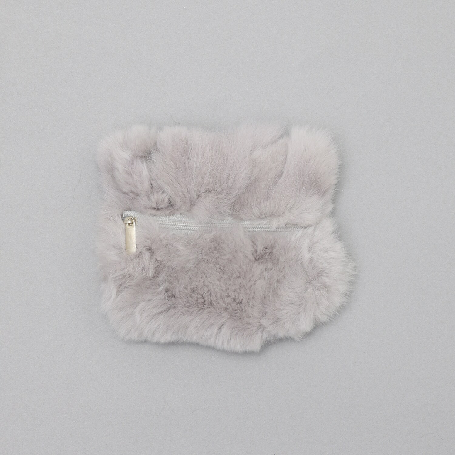 ティエドゥール レッキスラビットで作った 猫ちゃん チャームポーチ