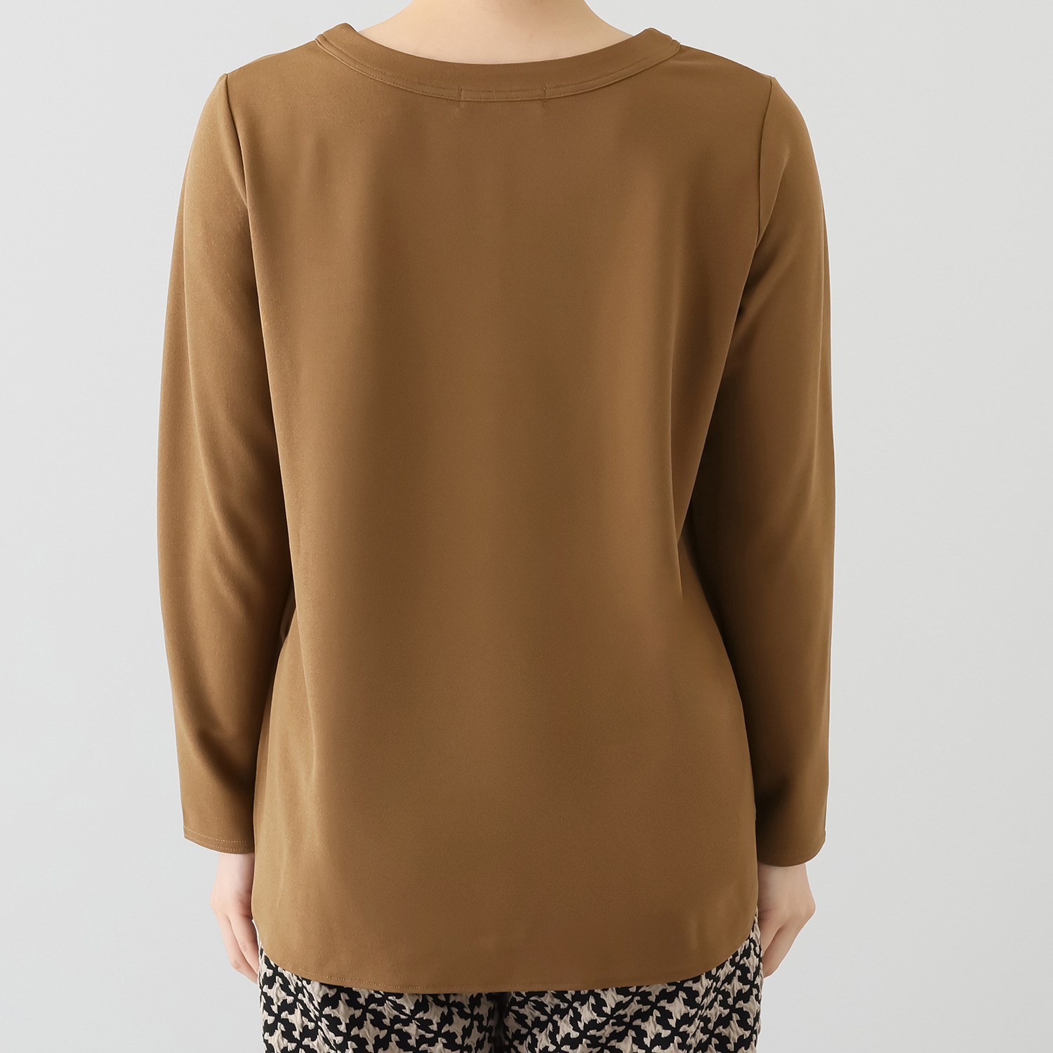 フーア グログランアクセント プルオーバー