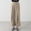 フーア タックデザイン リラックスワイドパンツ