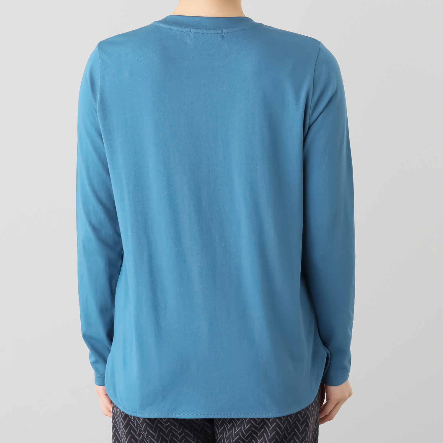 フーア 箔プリント ロングスリーブＴシャツ