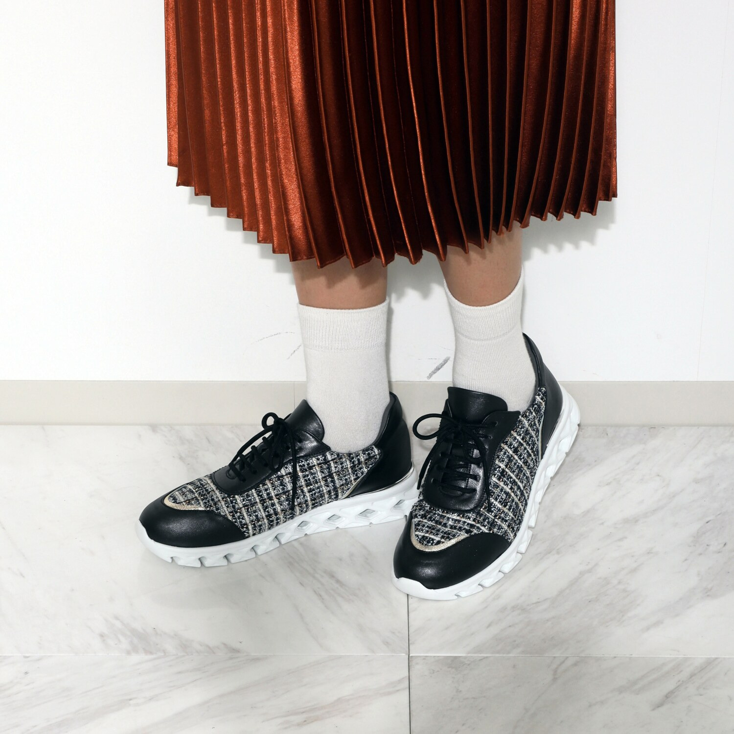 ミスキョウコ レースアップスニーカー ＜ウェルビーイング ミスキョウコ＞