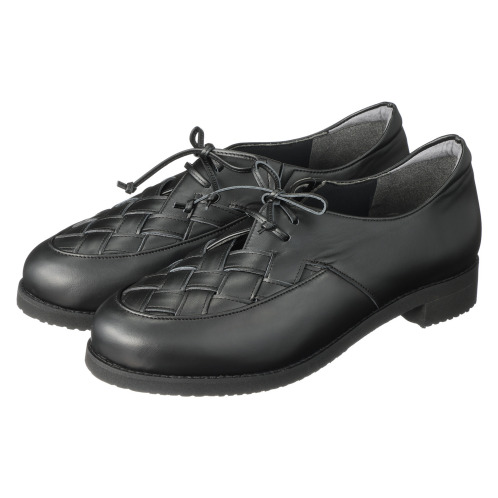 ミスキョウコ　日本製　ソフト牛革　メッシュトラッドシューズ