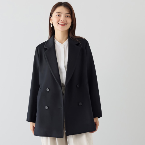 イネド　カシミヤ１００％　ジャケットコート