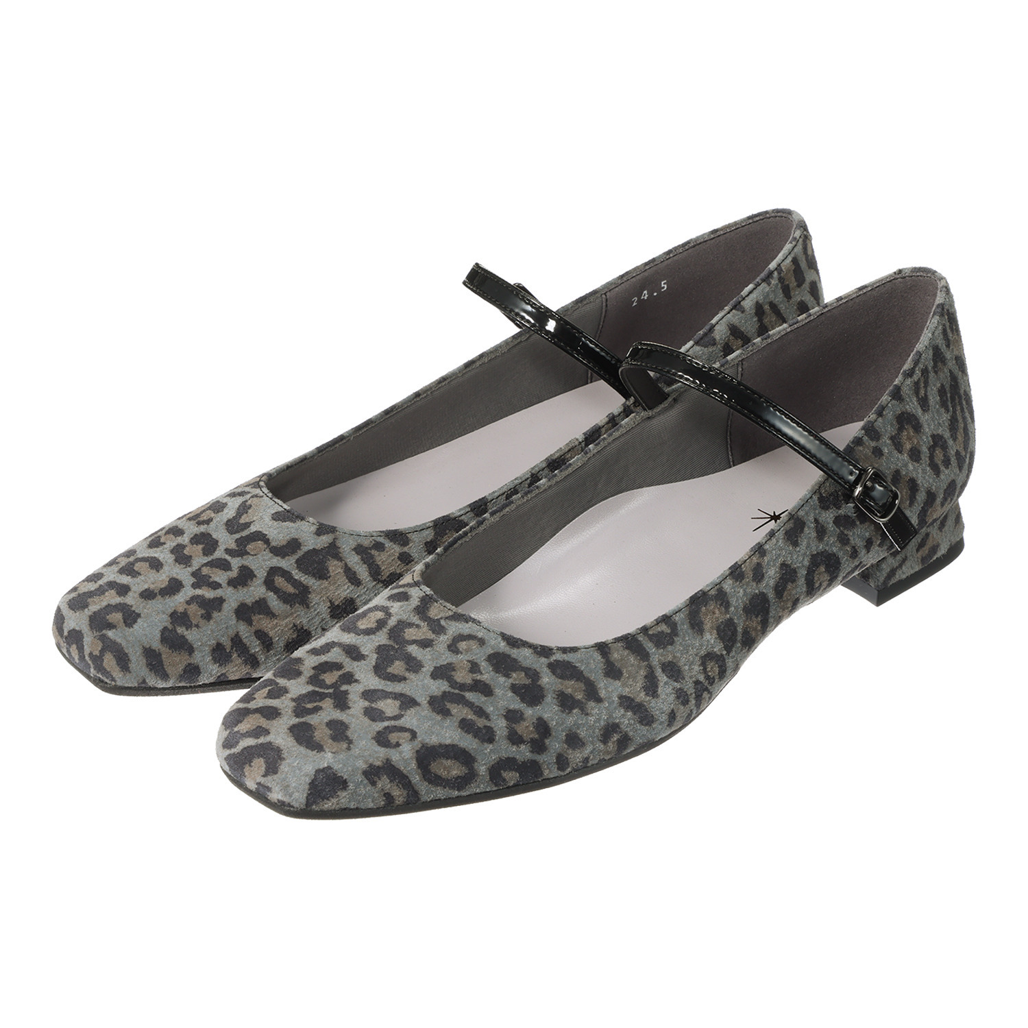 シェルシェエトワール メイドイン東京 はっ水 レザー柔らか仕立て あか抜け２ｃｍヒール メリージェーンパンプス