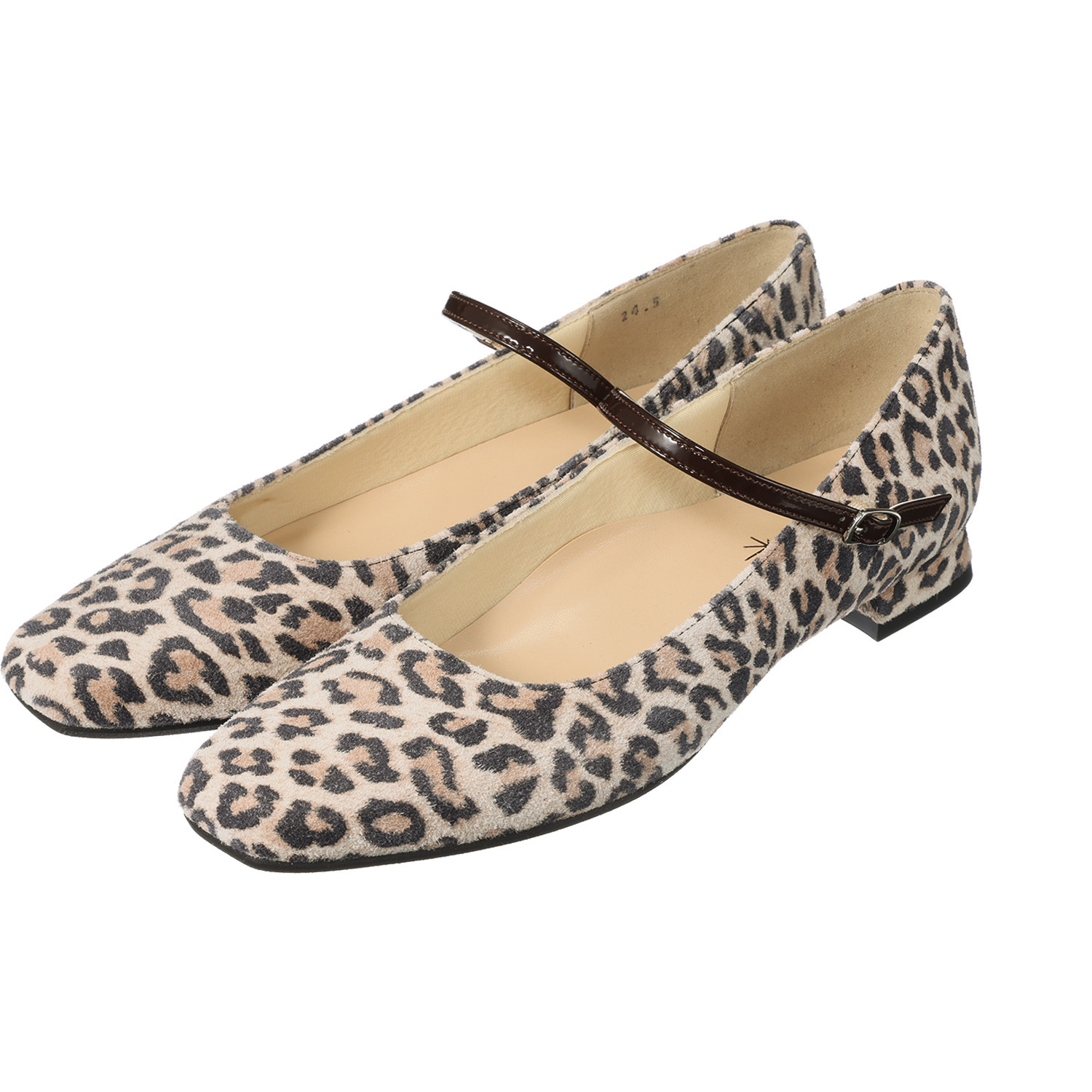 シェルシェエトワール メイドイン東京 はっ水 レザー柔らか仕立て あか抜け２ｃｍヒール メリージェーンパンプス