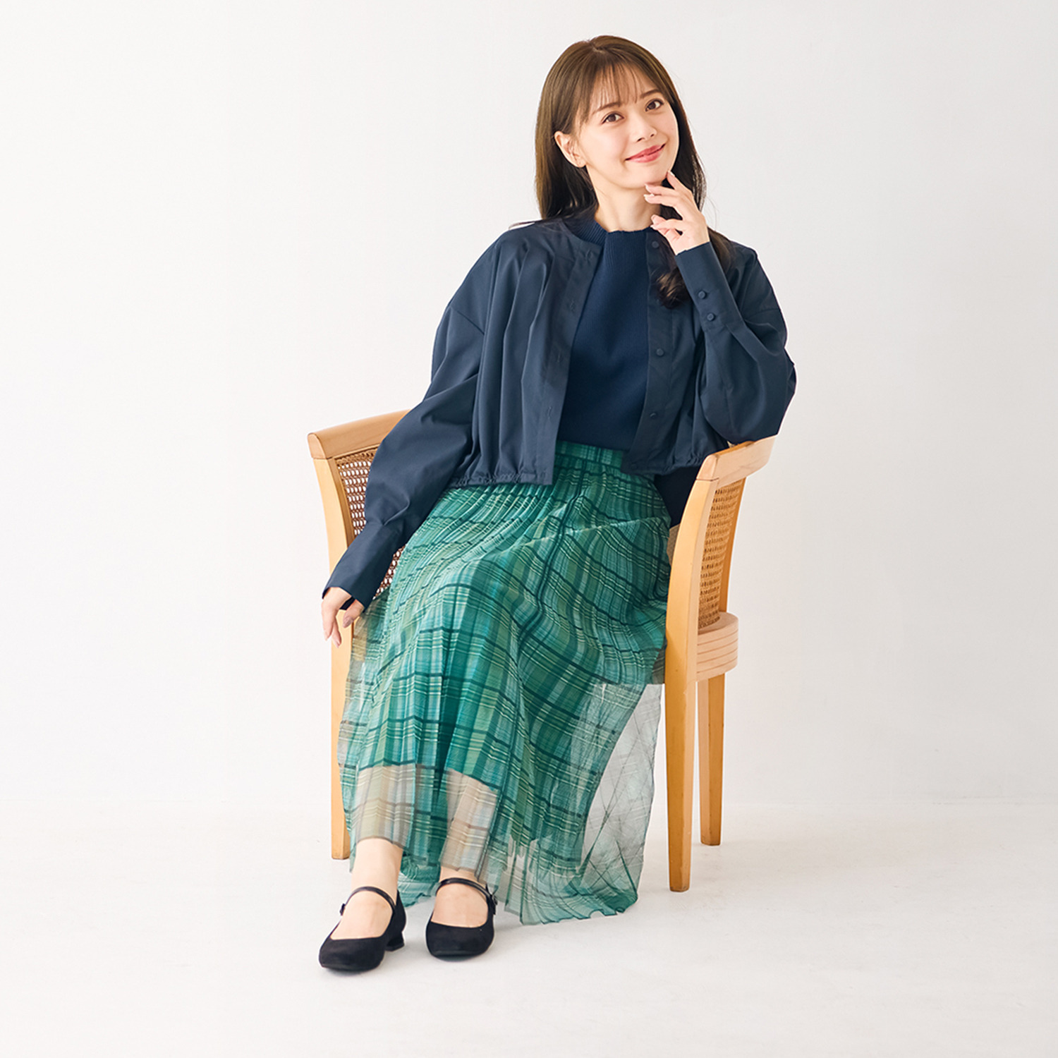 シェルシェエトワール メイドイン東京 はっ水 レザー柔らか仕立て あか抜け２ｃｍヒール メリージェーンパンプス