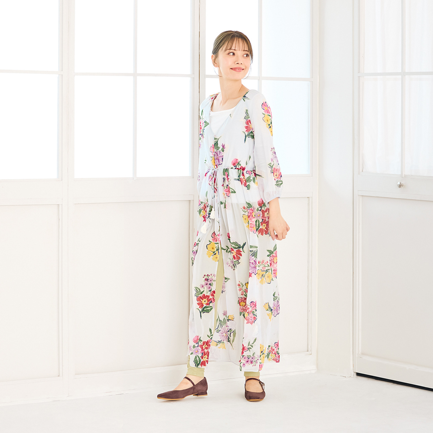 シェルシェエトワール メイドイン東京 はっ水 レザー柔らか仕立て あか抜け２ｃｍヒール メリージェーンパンプス