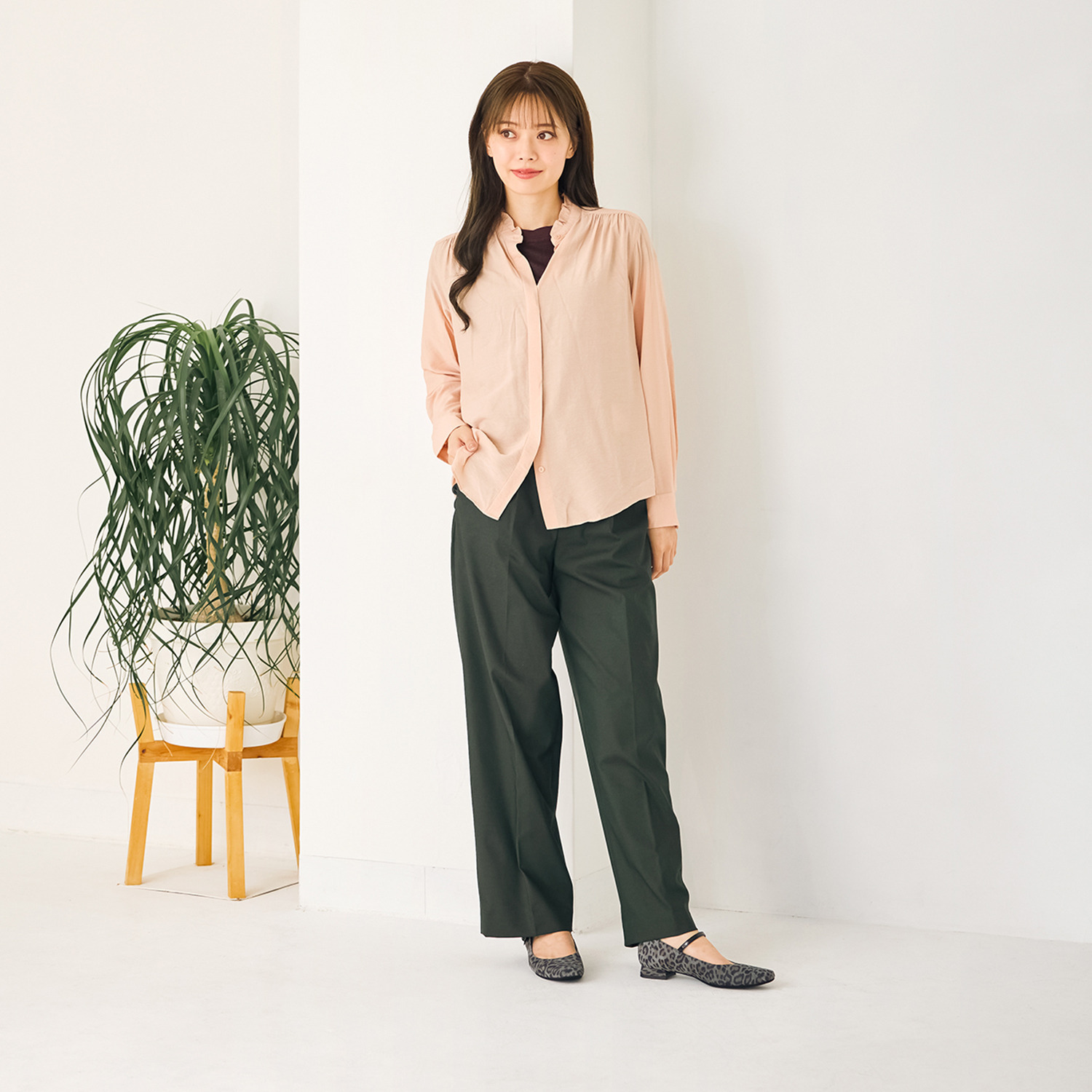 シェルシェエトワール メイドイン東京 はっ水 レザー柔らか仕立て あか抜け２ｃｍヒール メリージェーンパンプス