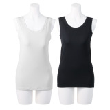 ブリーズドライ 汗ムレ対策　吸放湿 快適さらさら カップ付タンクトップ ２色セット