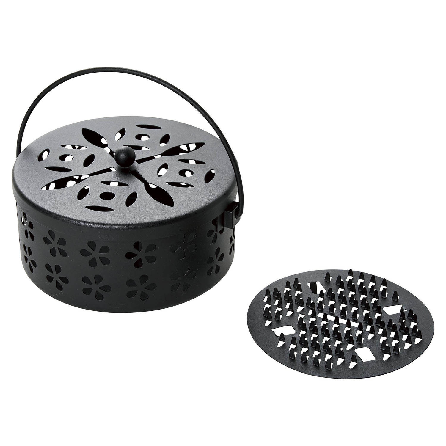 インテリアにもなじむ 持ち運べる 蚊取り線香ホルダー