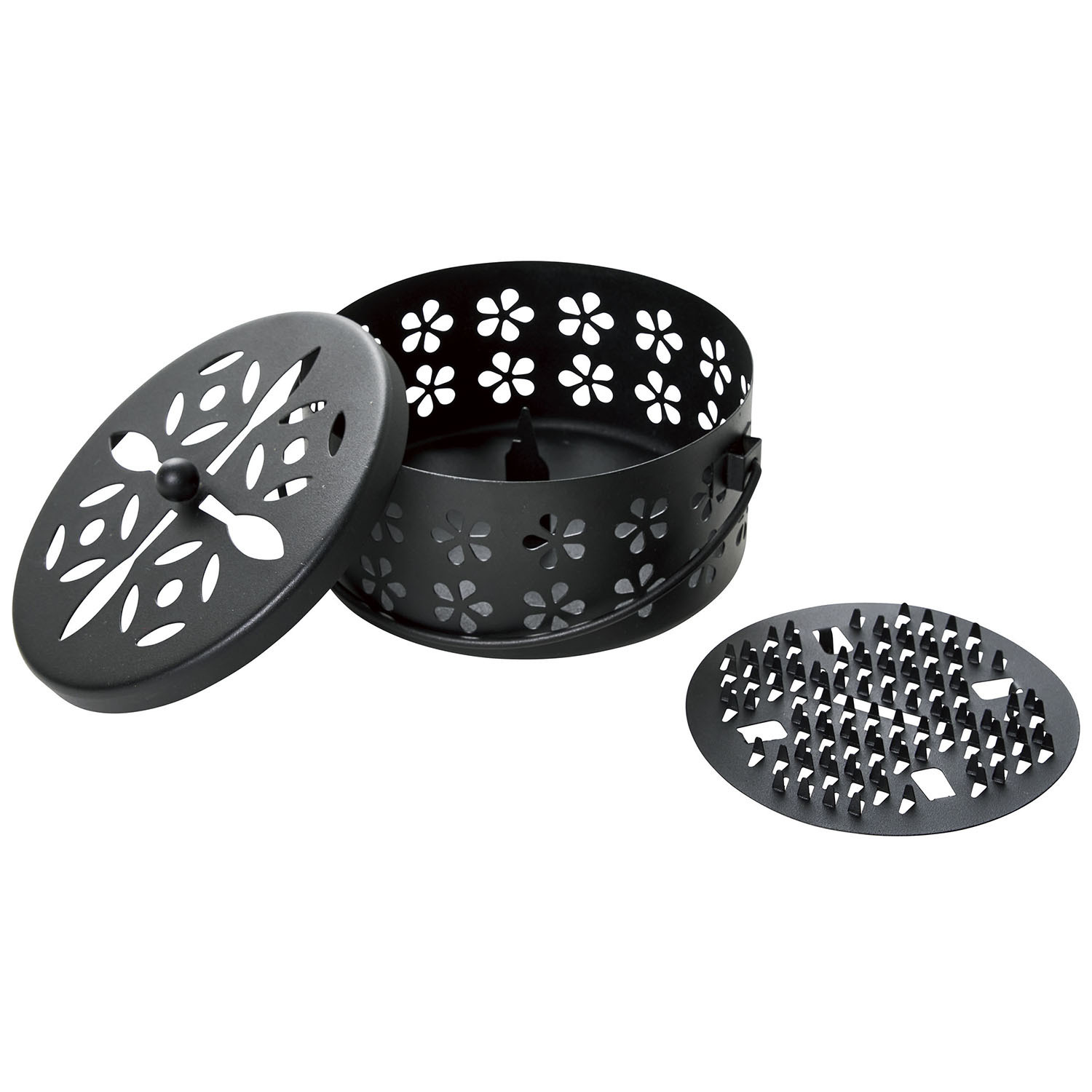 インテリアにもなじむ 持ち運べる 蚊取り線香ホルダー