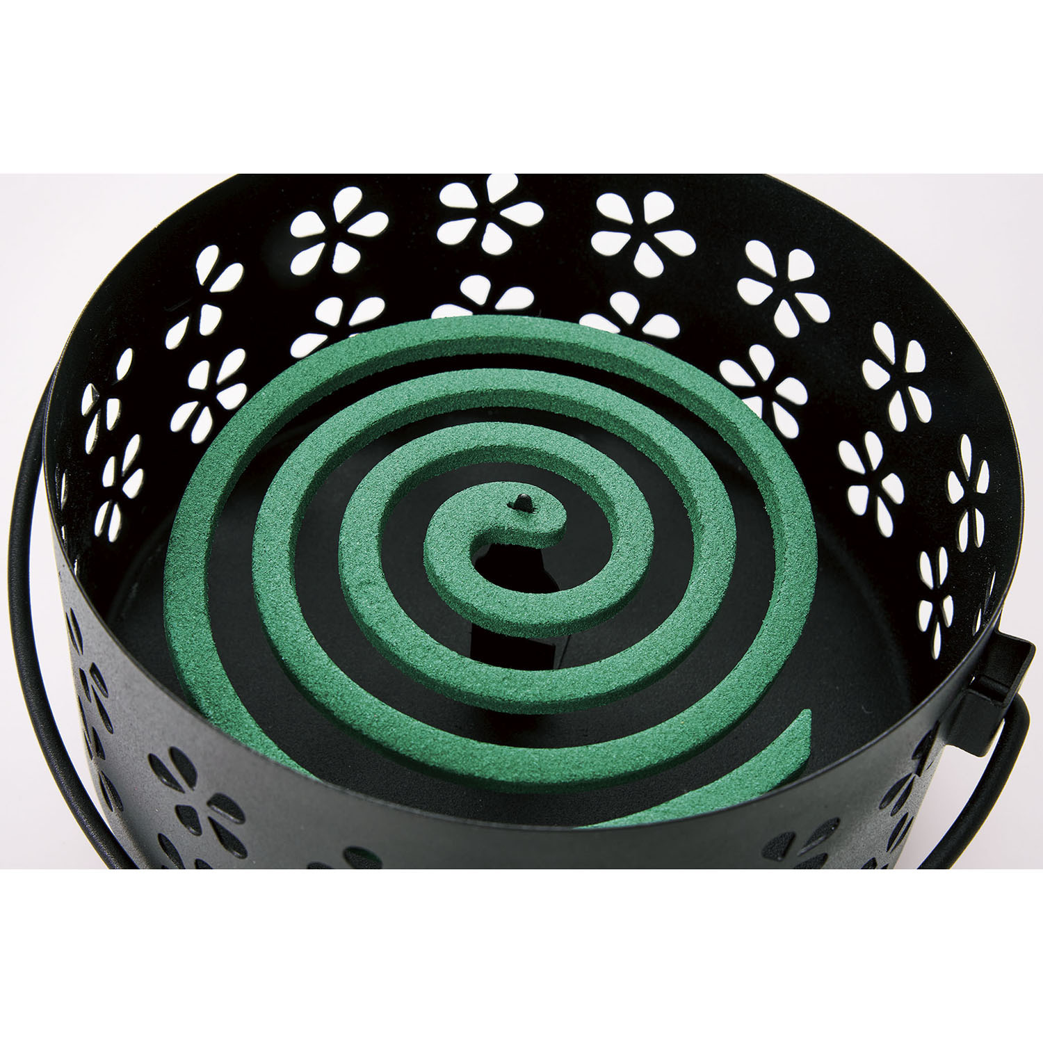 インテリアにもなじむ 持ち運べる 蚊取り線香ホルダー