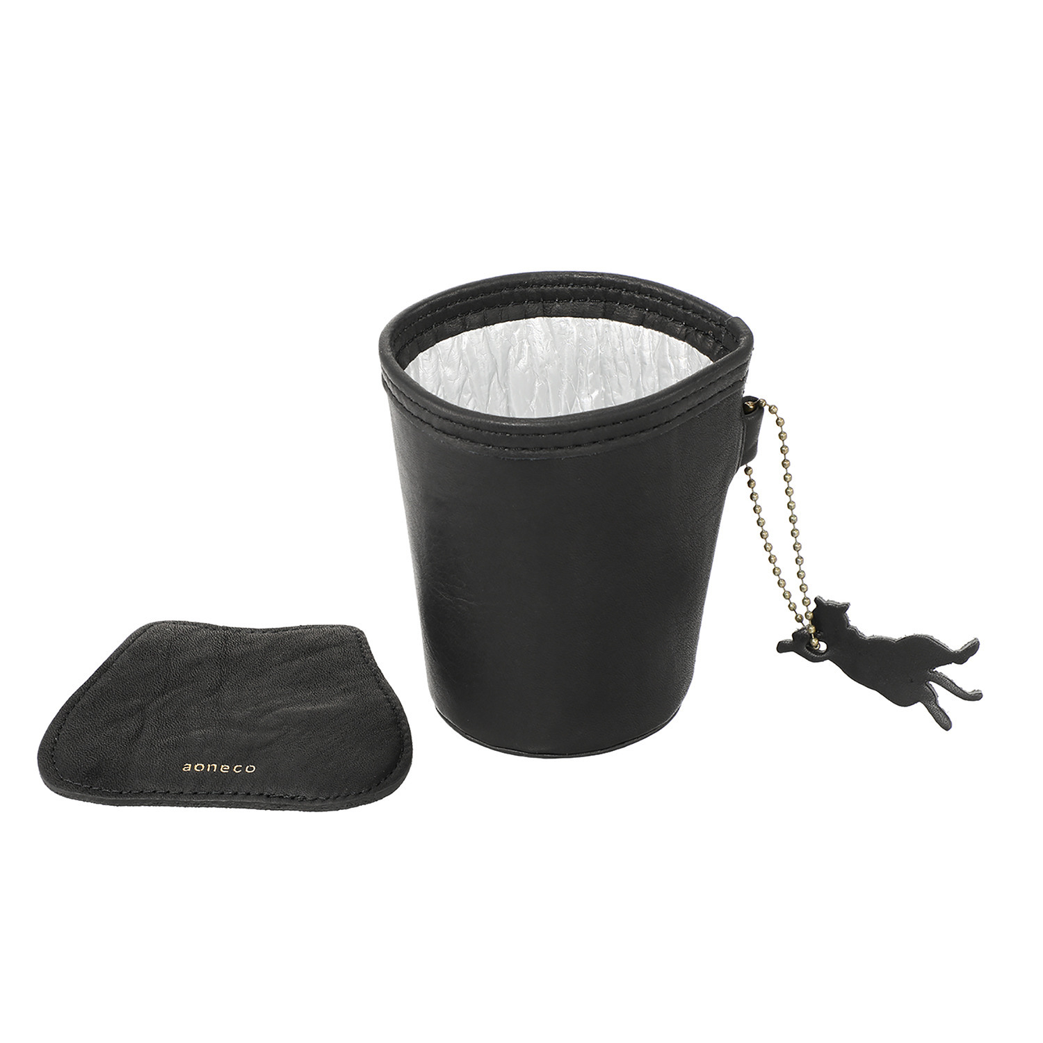 アオネコ コースターと カップスリーブセット ＜保護ネコ寄付チケット 　４００円分付＞