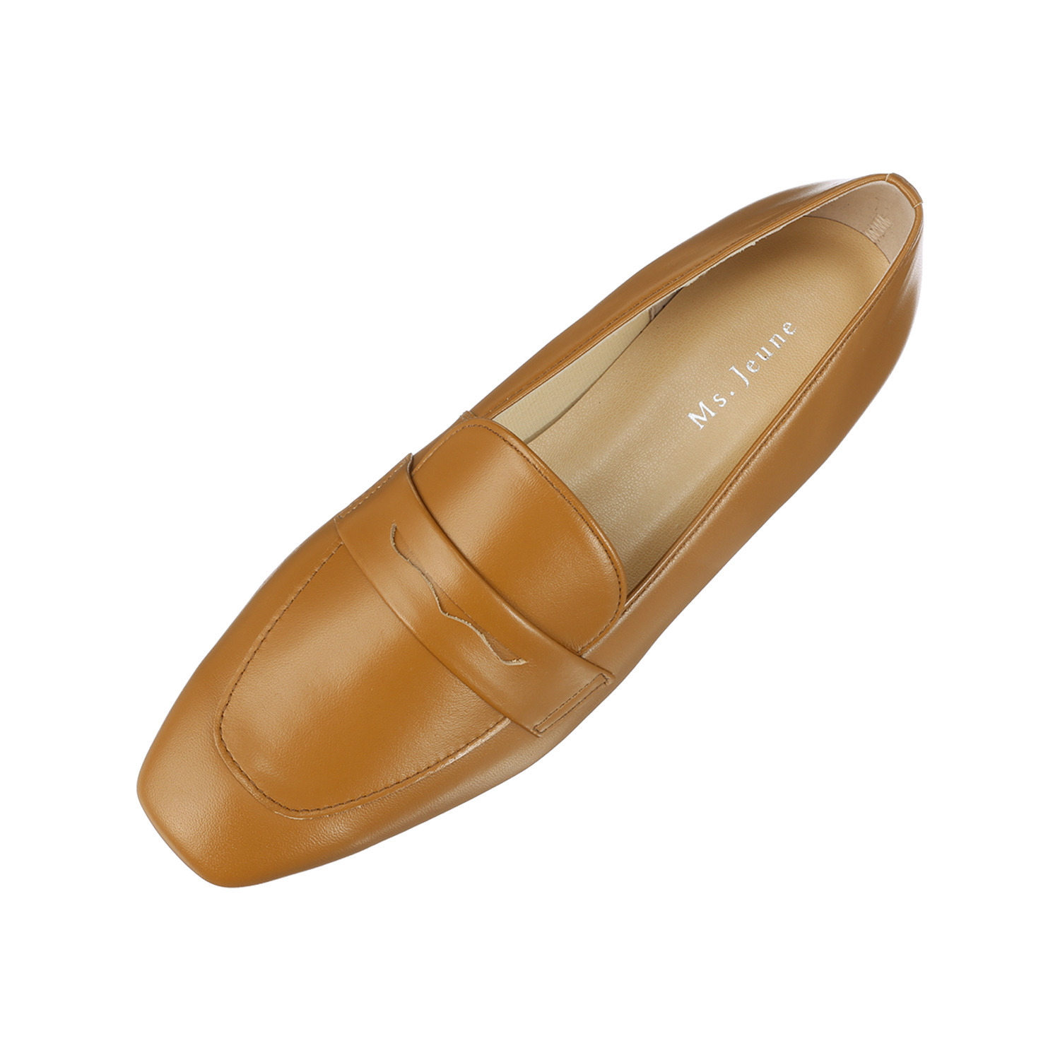 ミズ・ジューヌ 日本製 牛革 ローファーパンプス