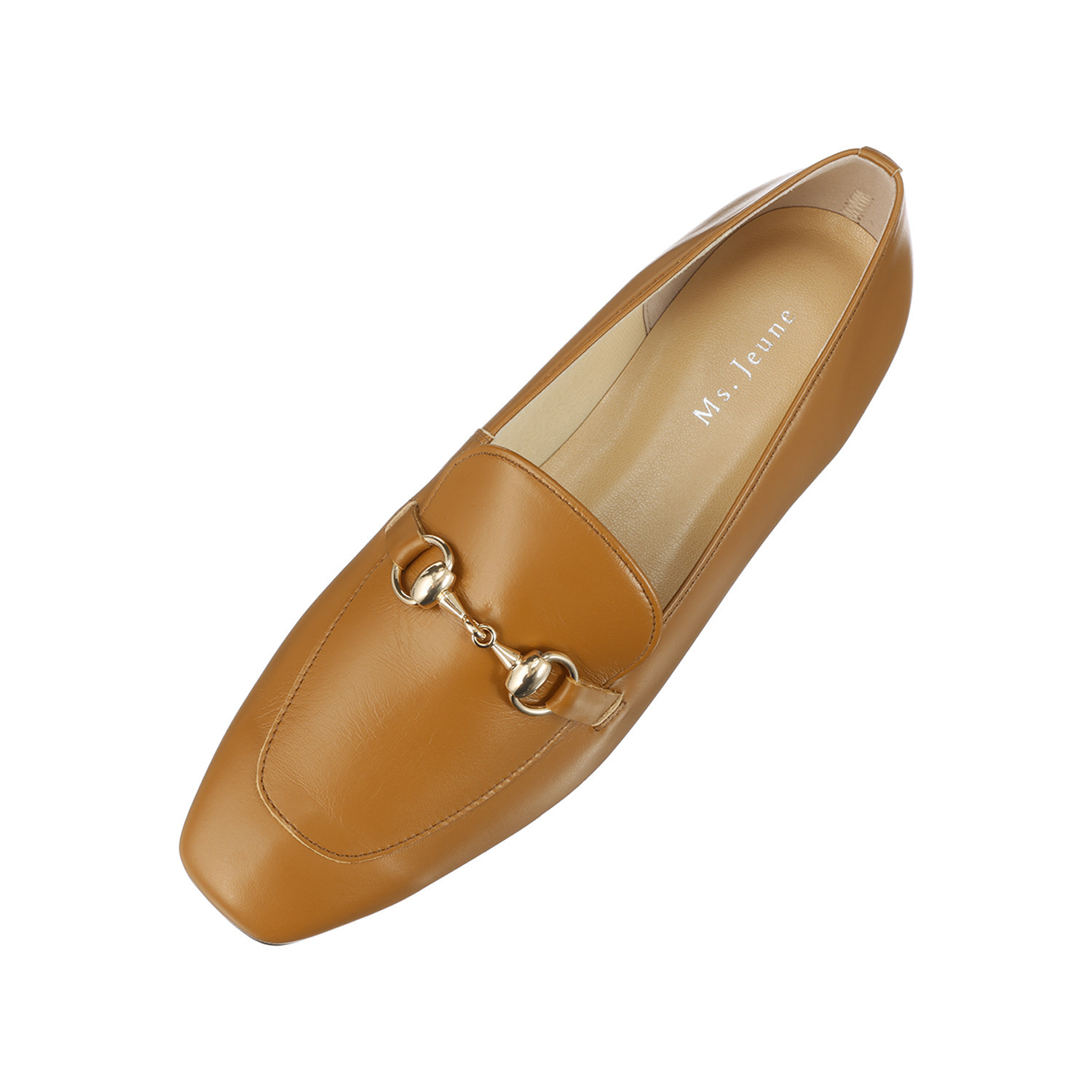 ミズ・ジューヌ 日本製 牛革 ビットデザイン シューズ