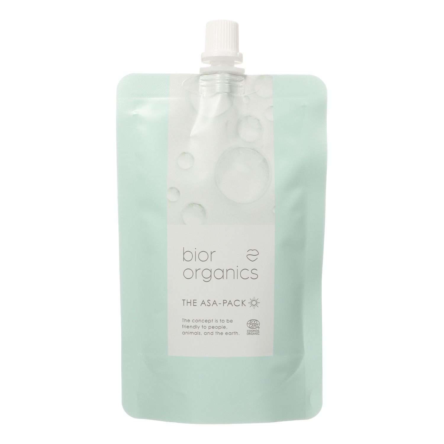 ビオール　オーガニクス エコサートコスモス オーガニック認証取得 お肌引き締め＆保湿ケア アサパック　ハイドロＣ オールインワン 美容液パック ２個セット 