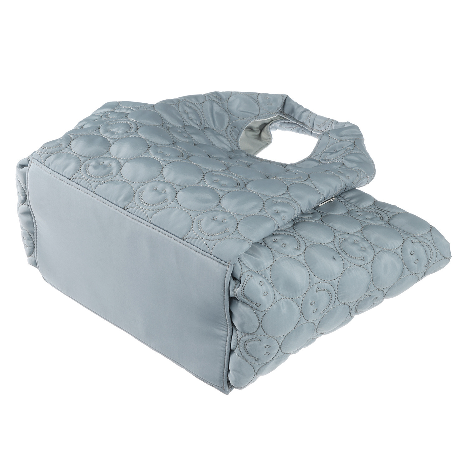 クーコ スマイリーフェイス キルトデザイン 多機能 ２ウェイトートバッグ