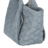 クーコ スマイリーフェイス キルトデザイン 多機能 ２ウェイトートバッグ