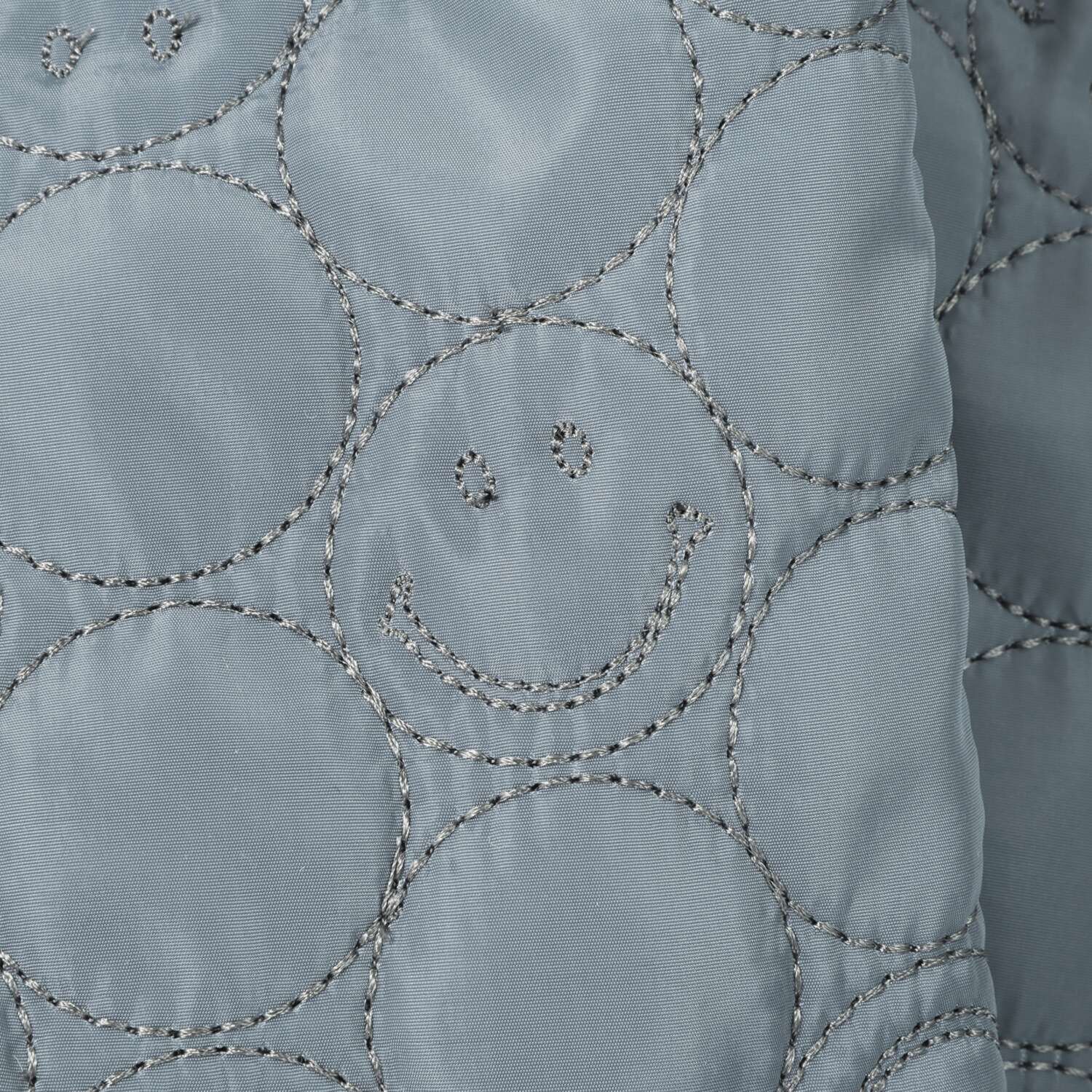 クーコ スマイリーフェイス キルトデザイン 多機能 ２ウェイトートバッグ