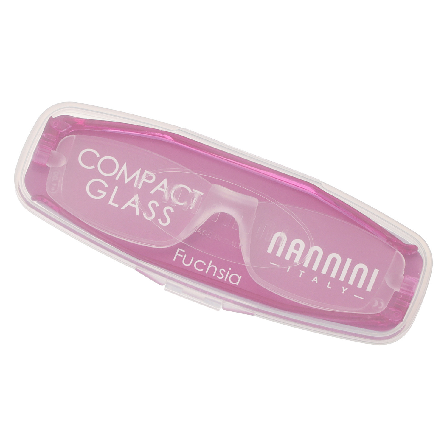 ナンニーニ イタリア製 薄型リーディンググラス コンパクトグラス２＆ くもり止めクロス