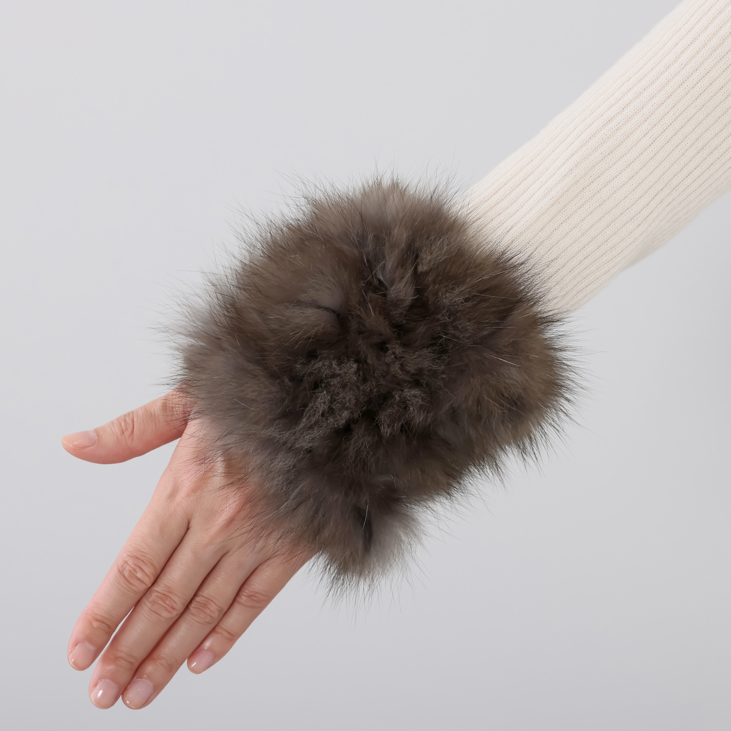 ロシアンセーブル ヤーンカフス