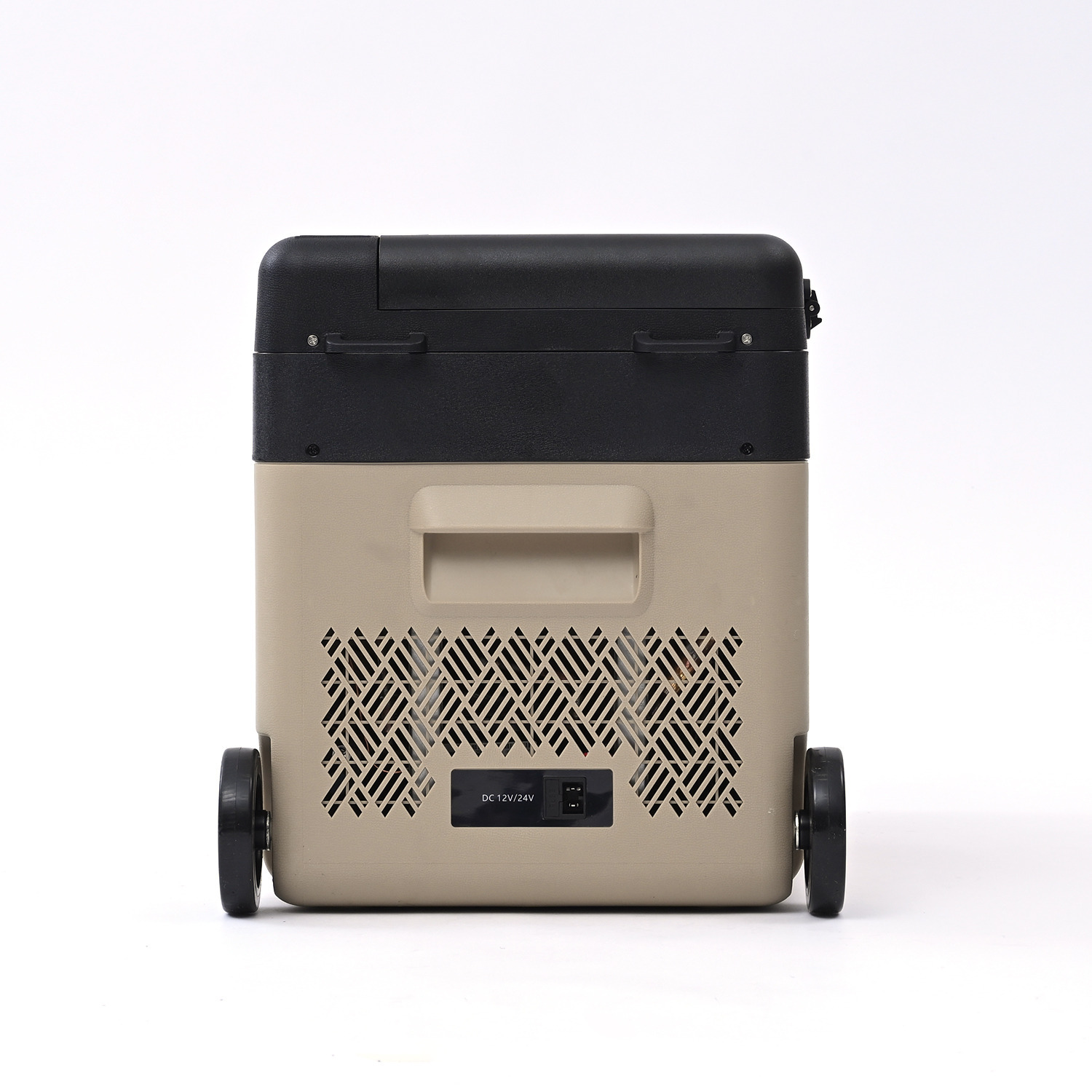 ＹＡＭＡＺＥＮ 食品のまとめ買いに活躍！ お家でも車でも使える キャスター付 ポータブル冷凍冷蔵庫 大容量２５リットル ＜リサイクル回収有り＞