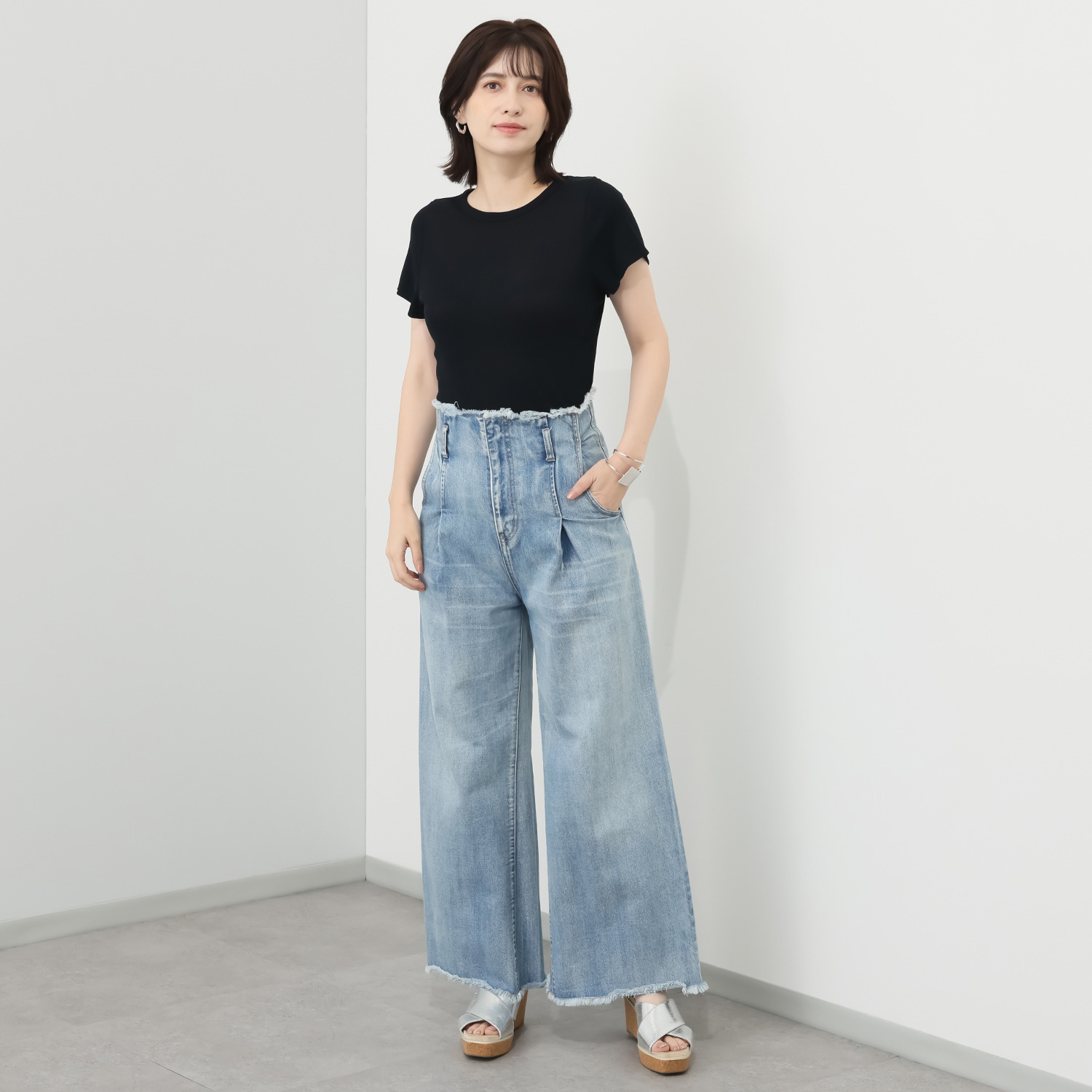 エイガールズ 新感覚！ スーピマコットン１００％ スペシャルシルケット 半袖プルオーバー