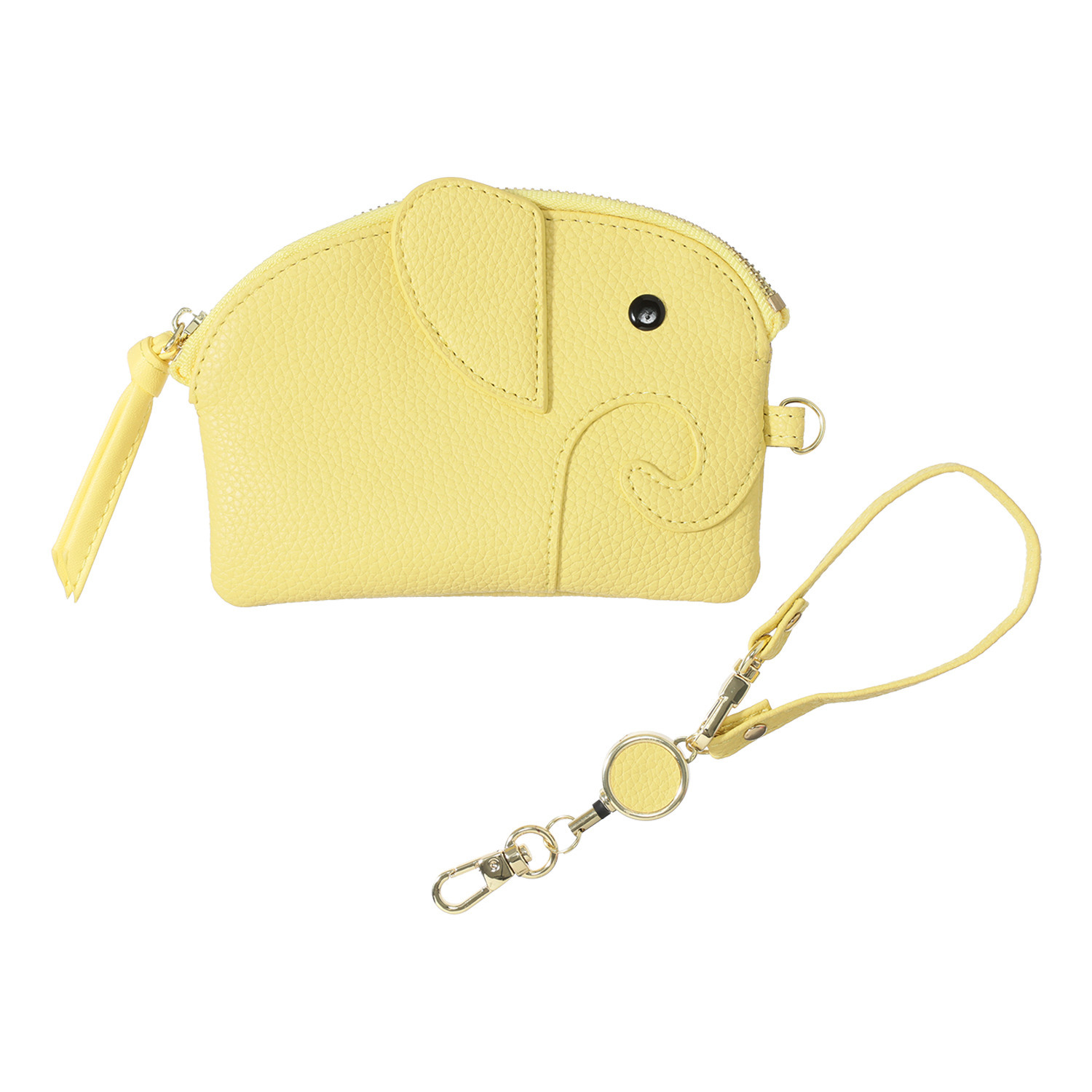 リズデイズ ゾウモティーフ マルチパスケース