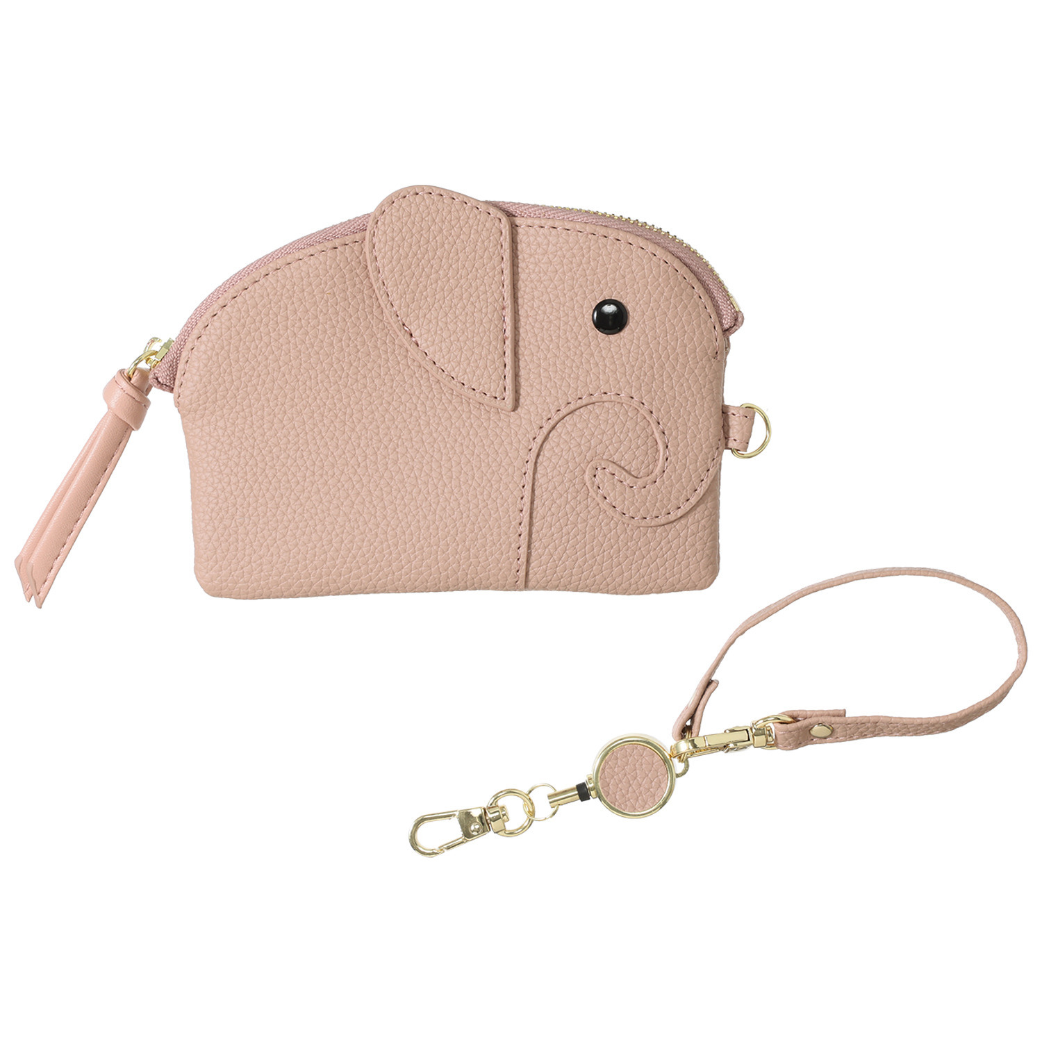 リズデイズ ゾウモティーフ マルチパスケース