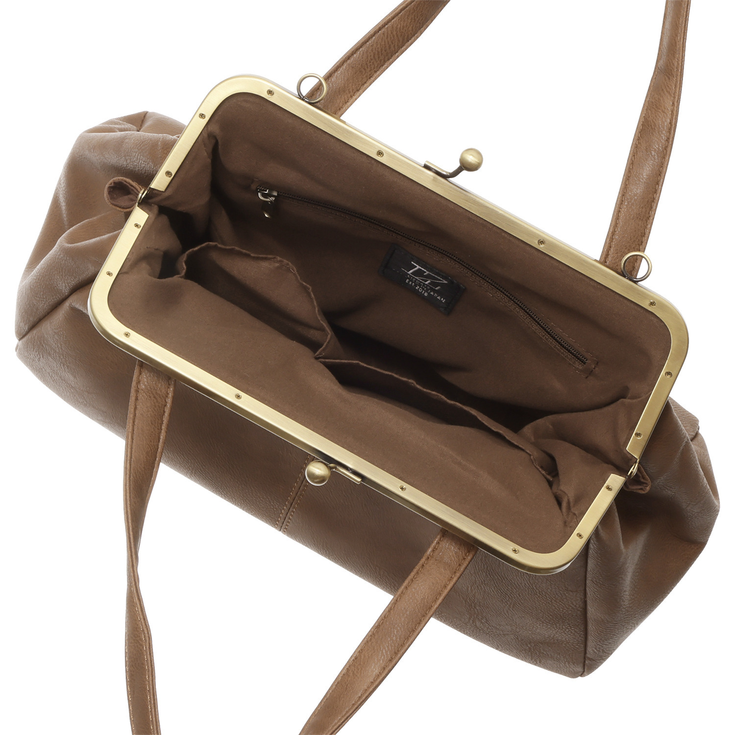 リズデイズ がま口 ２ウェイ ショルダーバッグ