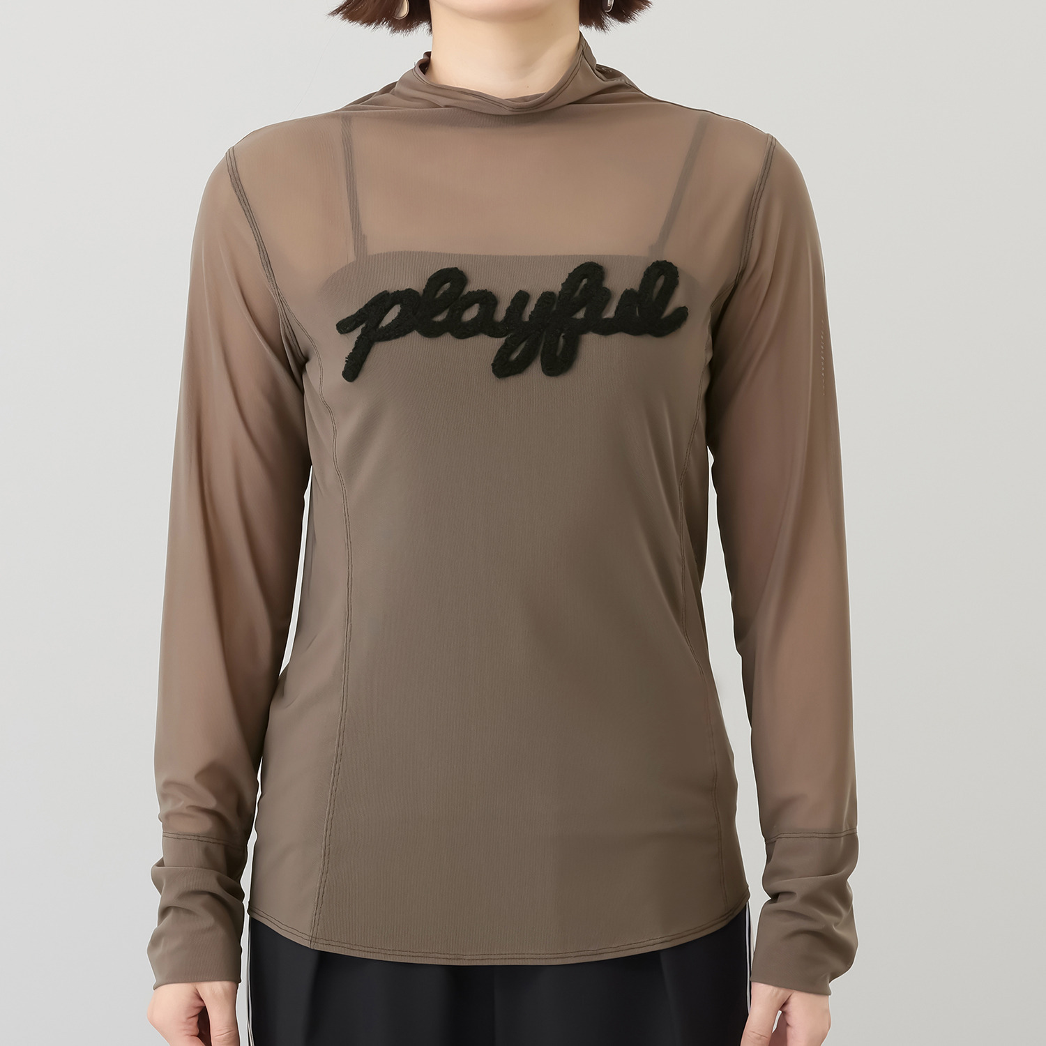 ボン・ブリコラージュ バイ　レイコ・ホウセンジ バイヤーイチ押し！ イマっぽさ満載の 大人のシアーチュール プルオーバー