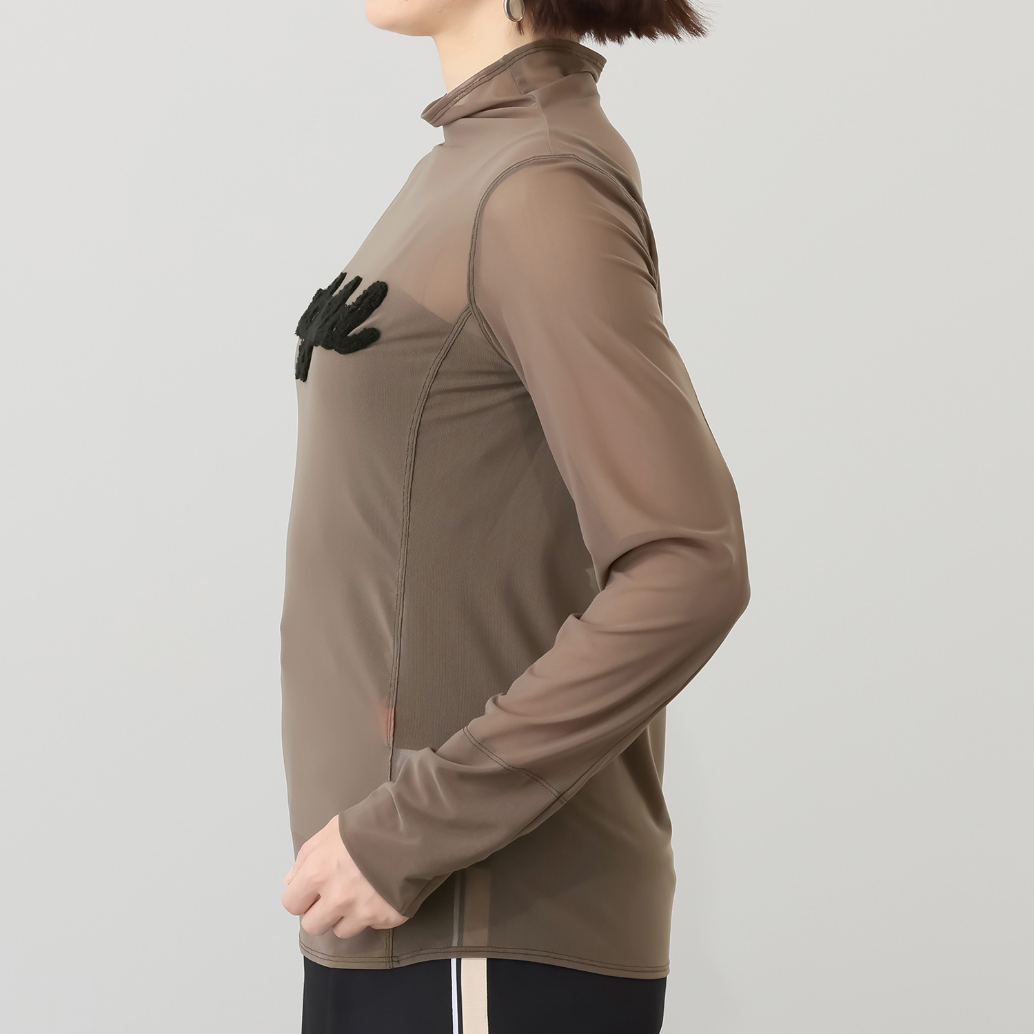 ボン・ブリコラージュ バイ　レイコ・ホウセンジ バイヤーイチ押し！ イマっぽさ満載の 大人のシアーチュール プルオーバー